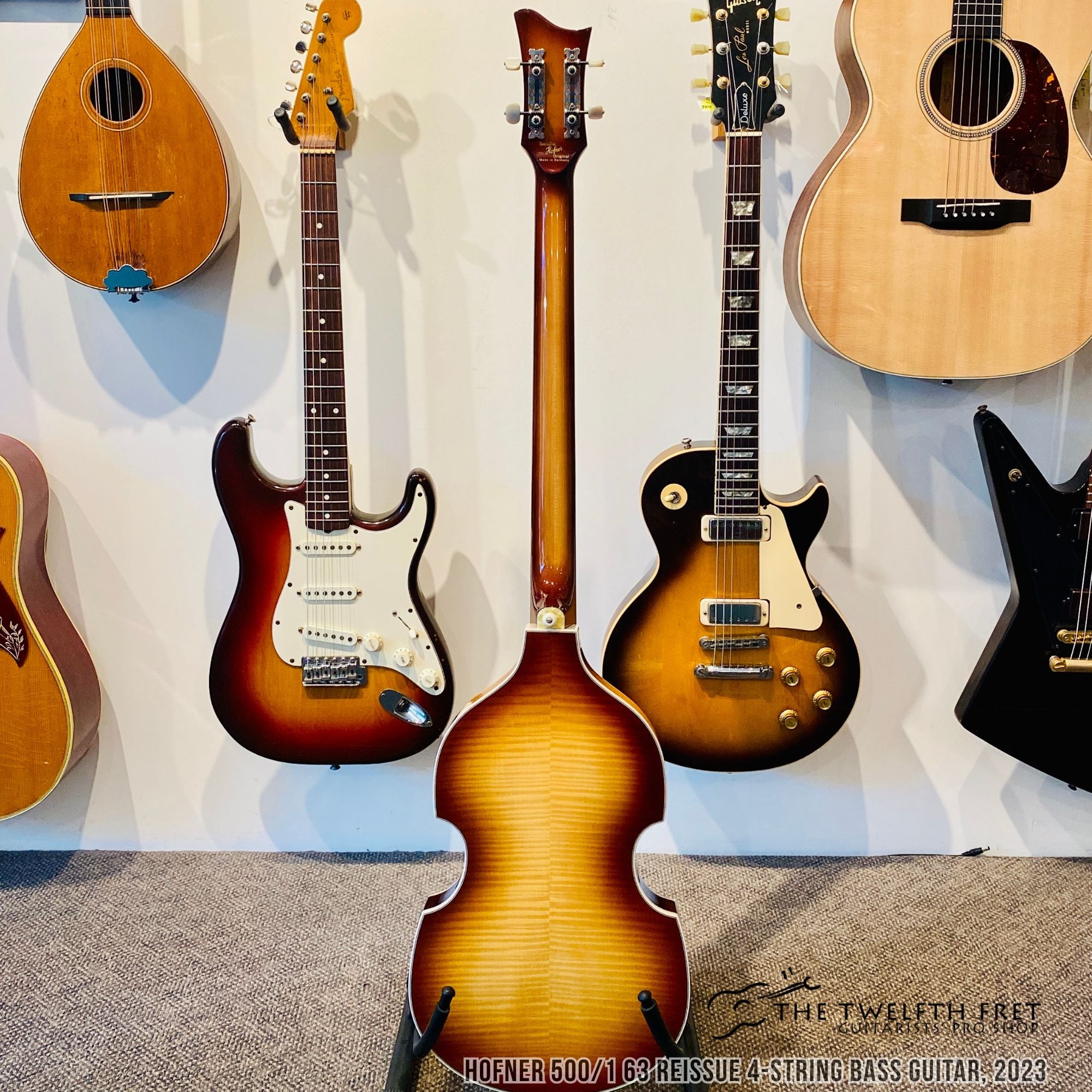 Hofner 5001 63 Reissue 4-String Bass Guitar, 2023 - The Twelfth Fret