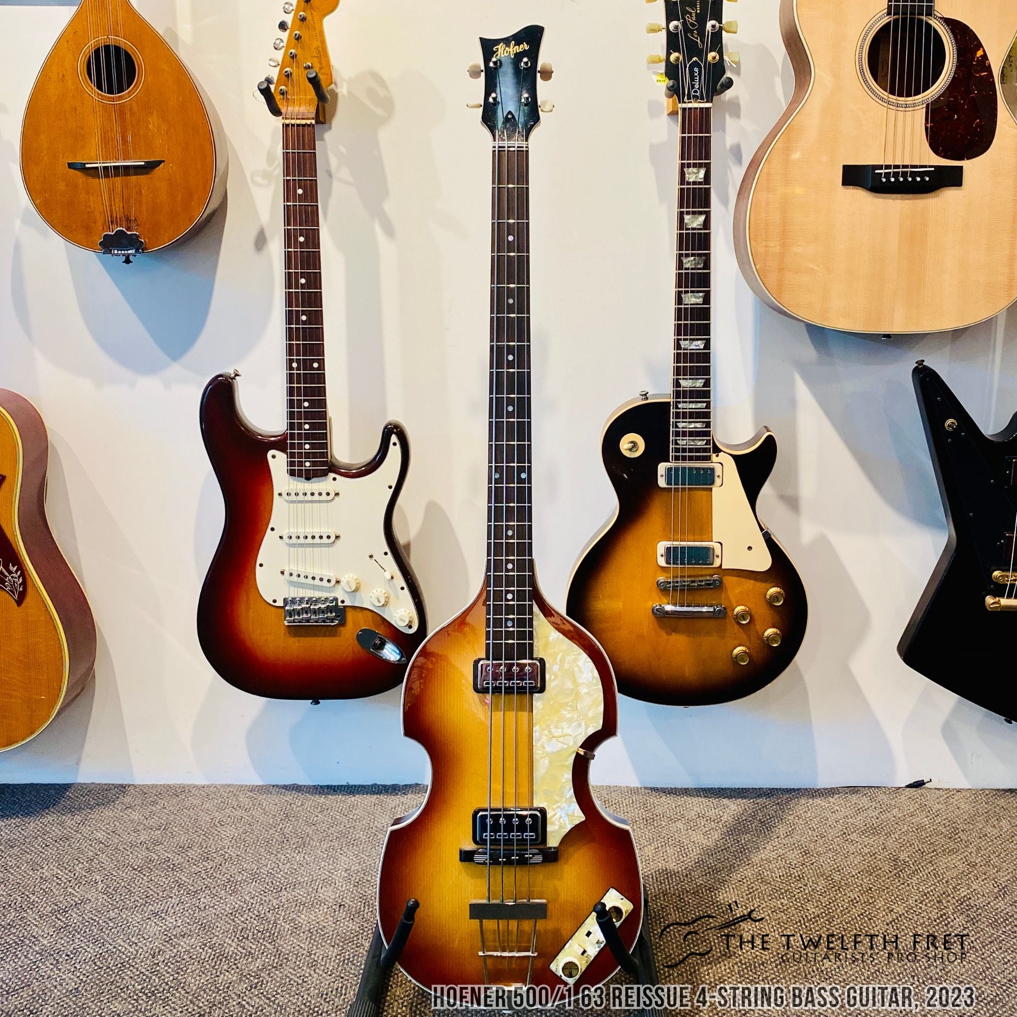 Hofner 5001 63 Reissue 4-String Bass Guitar, 2023 - The Twelfth Fret