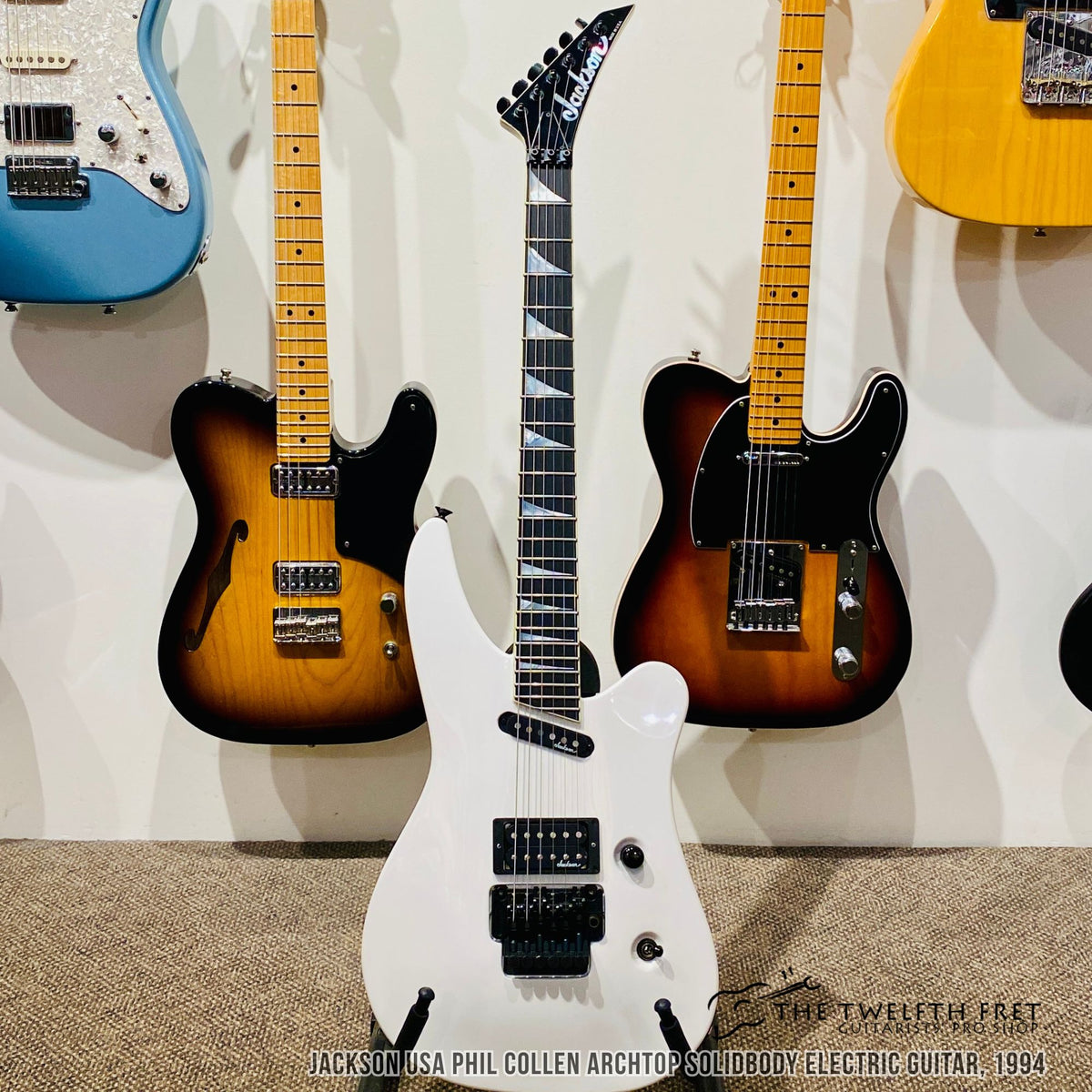 Jackson USA Phil Collen Archtop Solidbody Electric Guitar, 1994 - The Twelfth Fret