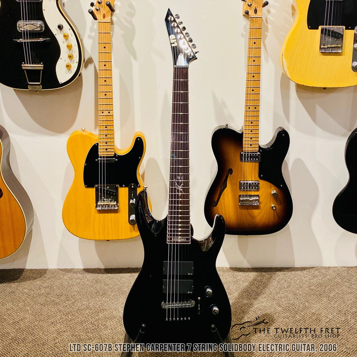 LTD SC-607B Stephen Carpenter 7-String Solidbody Electric Guitar, 2006 - The Twelfth Fret