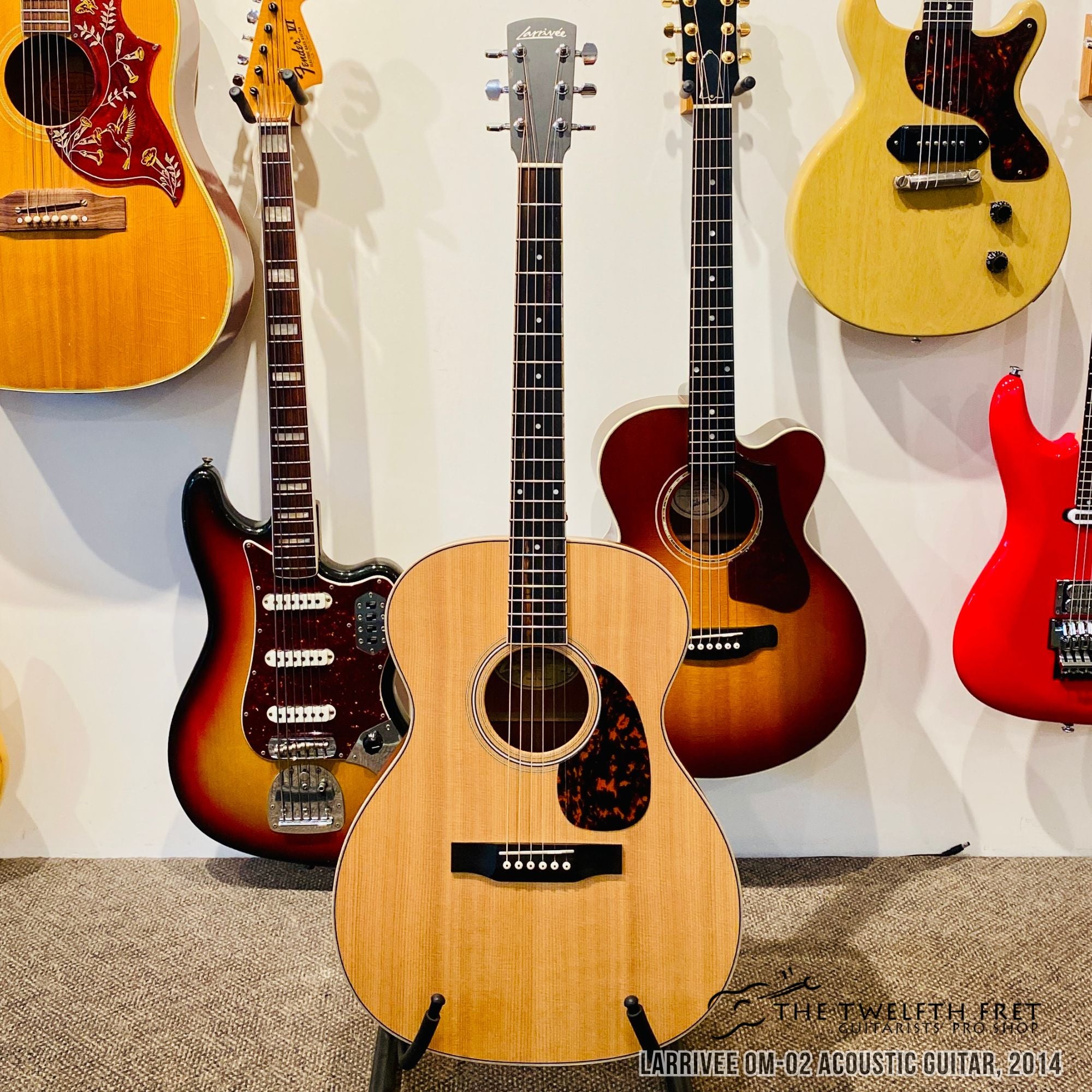 Larrivee OM-02 Acoustic Guitar, 2014 - The Twelfth Fret