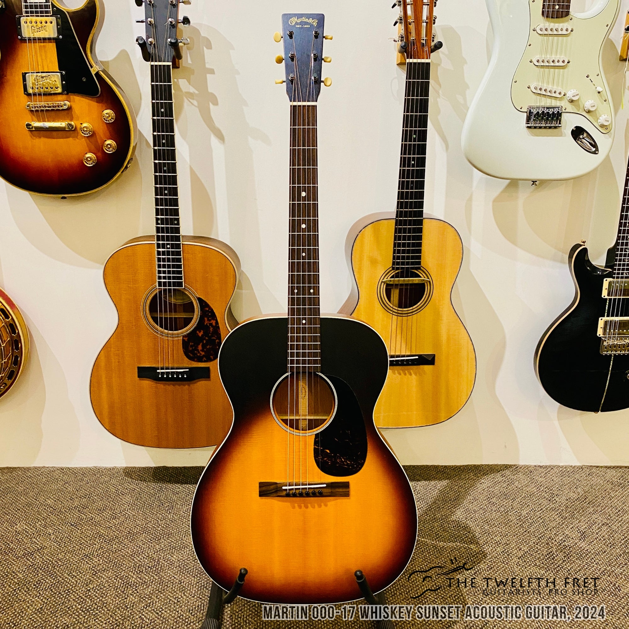 Martin 000-17 Whiskey Sunset Acoustic Guitar, 2024 - The Twelfth Fret