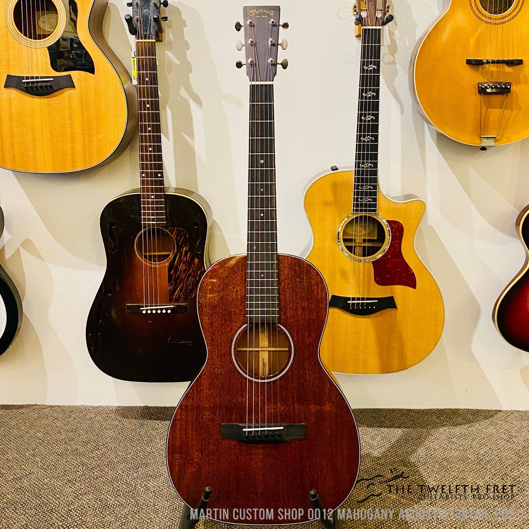 Martin Custom Shop 0012 Mahogany Acoustic Guitar, 2021 - The Twelfth Fret