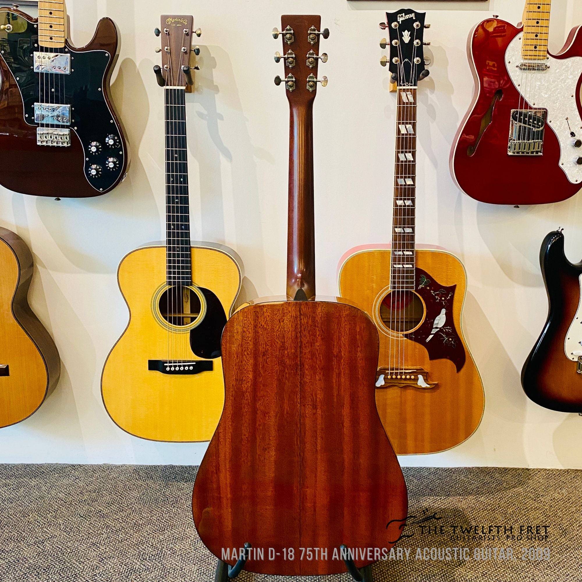 Martin D-18 75th Anniversary Acoustic Guitar, 2009 - The Twelfth Fret