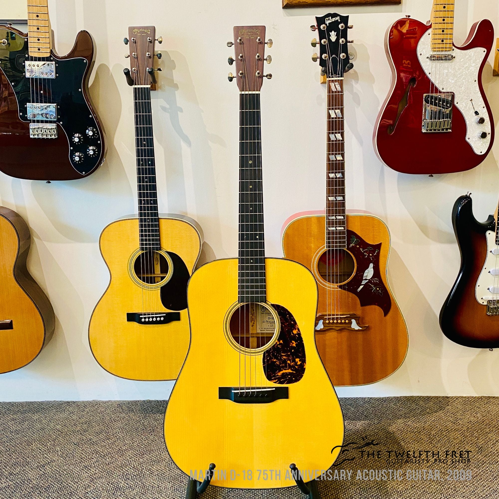 Martin D-18 75th Anniversary Acoustic Guitar, 2009 - The Twelfth Fret