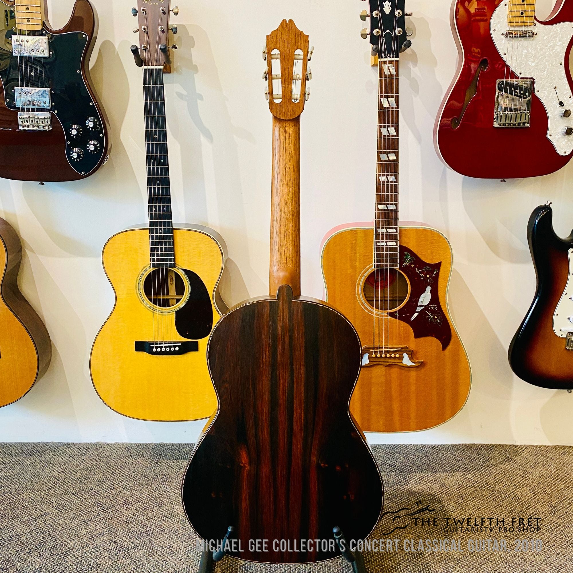 Michael Gee Collector's Concert Classical Guitar, 2010 - The Twelfth Fret