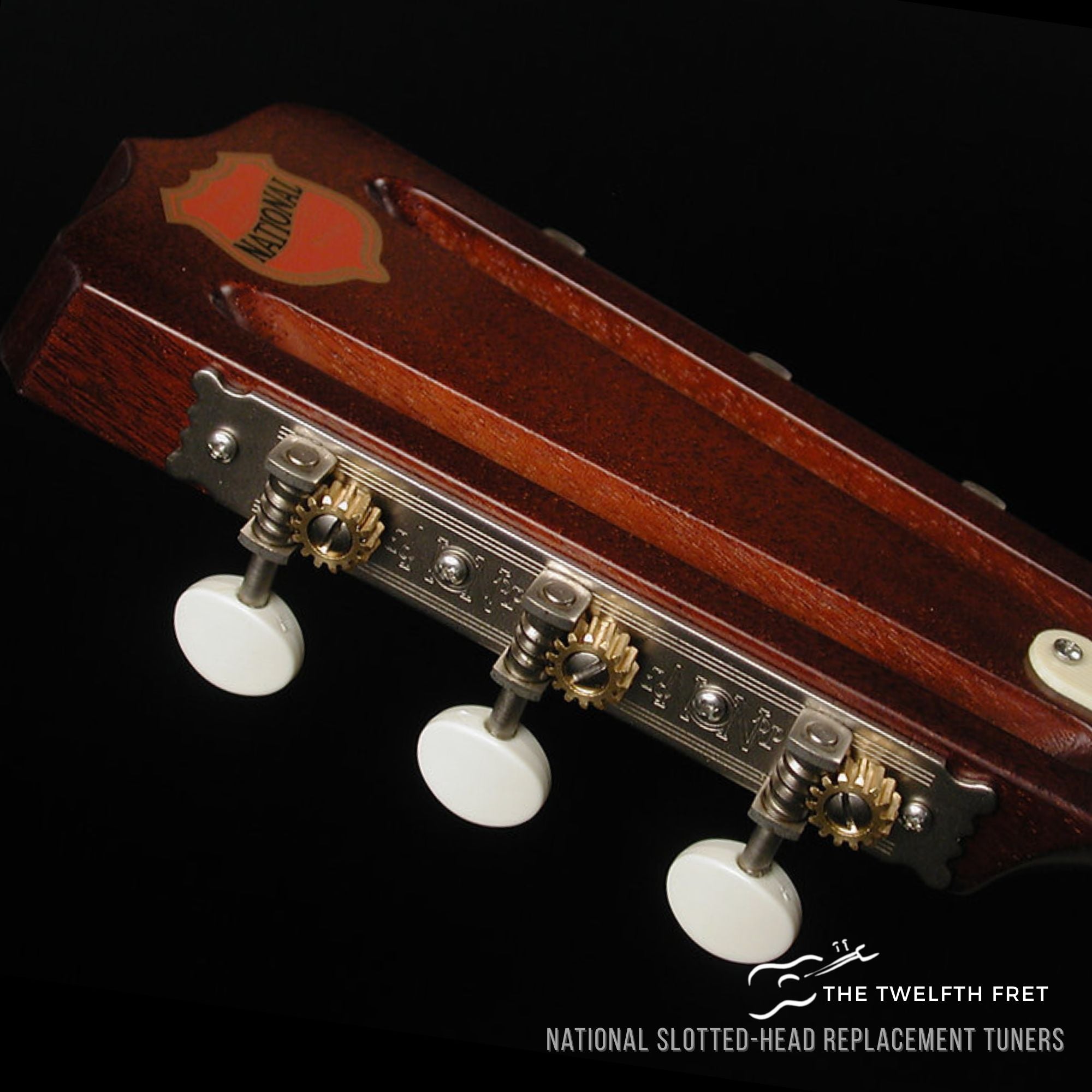 National Slotted-Head Replacement Tuners - The Twelfth Fret