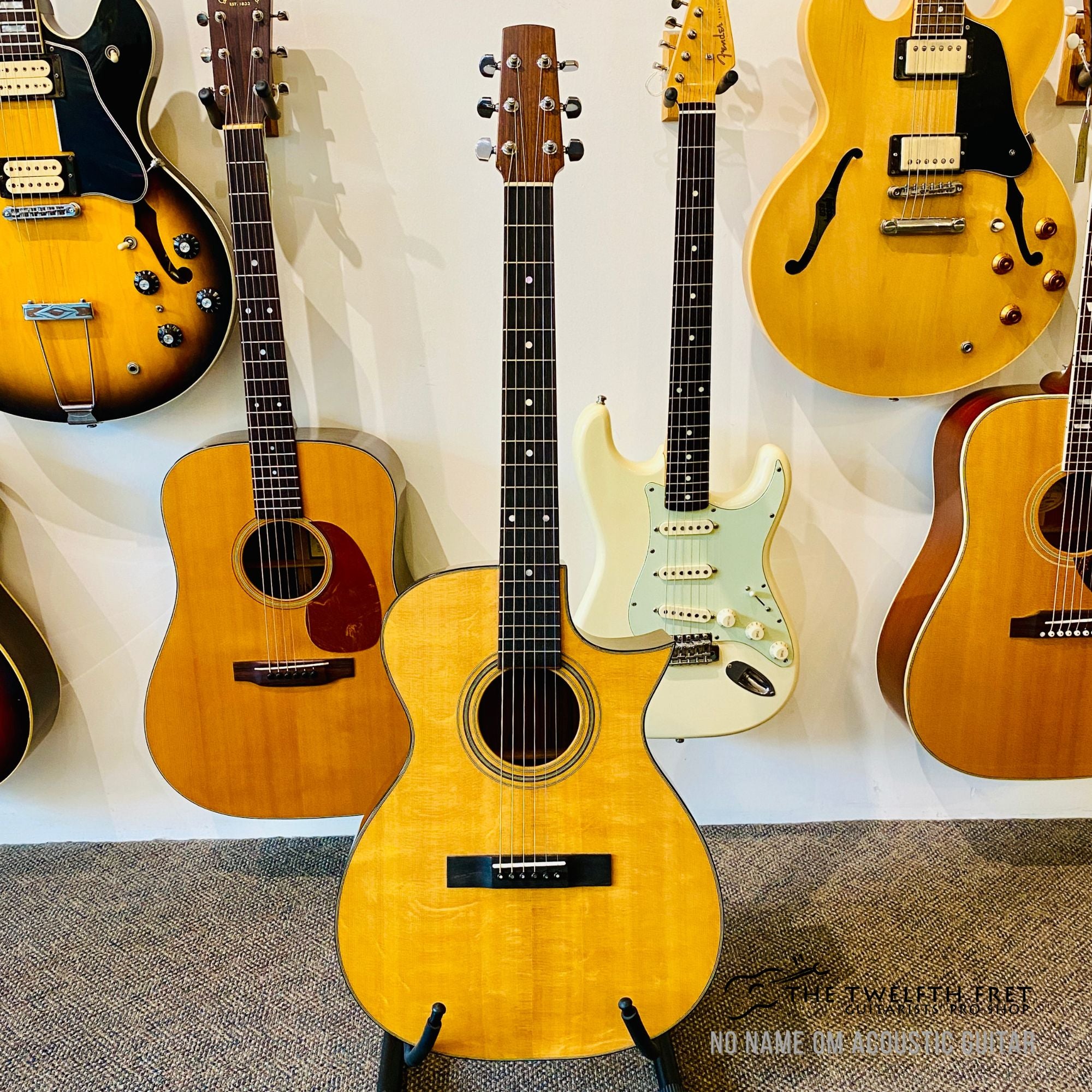 No Name OM Acoustic Guitar - The Twelfth Fret