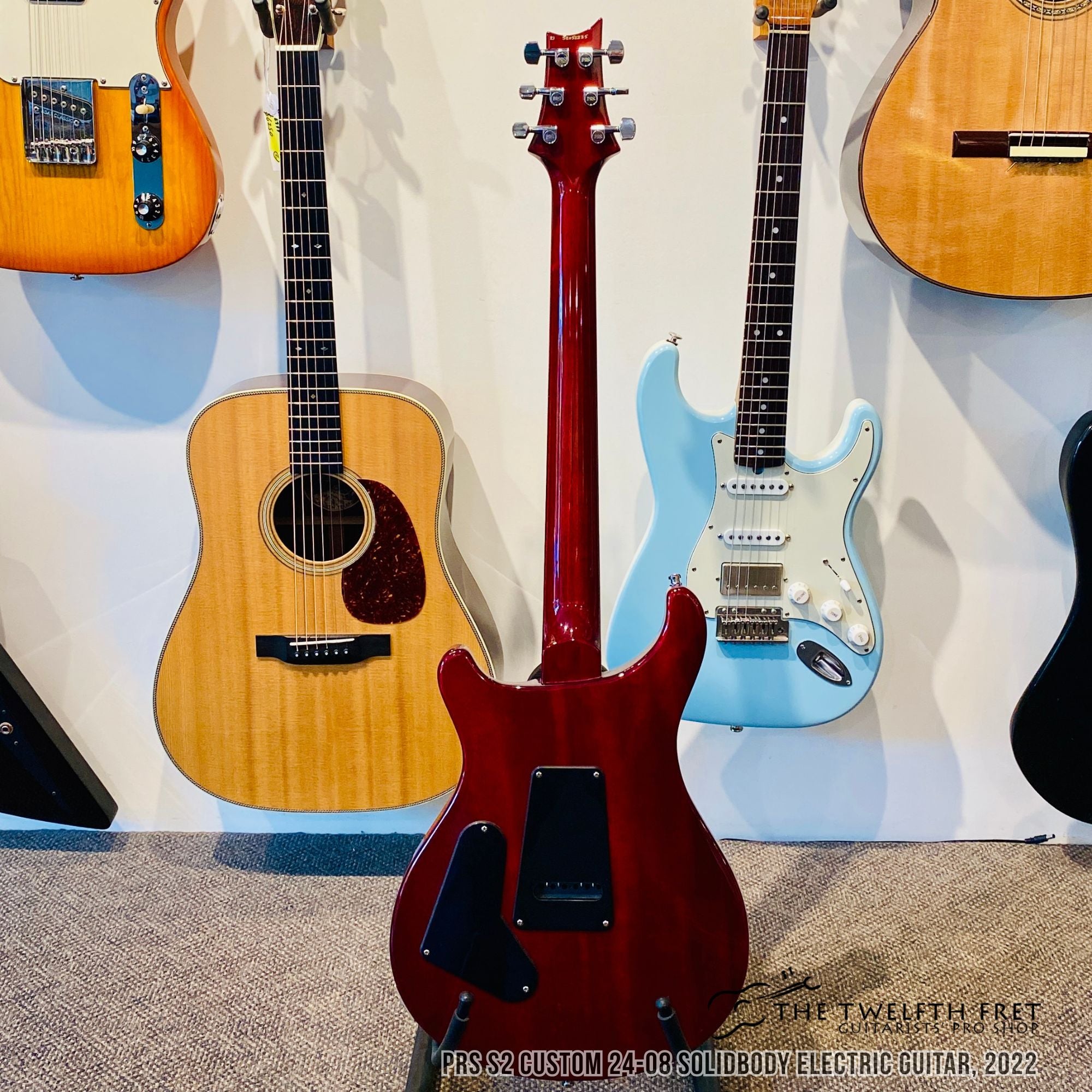 PRS S2 Custom 24-08 Solidbody Electric Guitar, 2022 - The Twelfth Fret