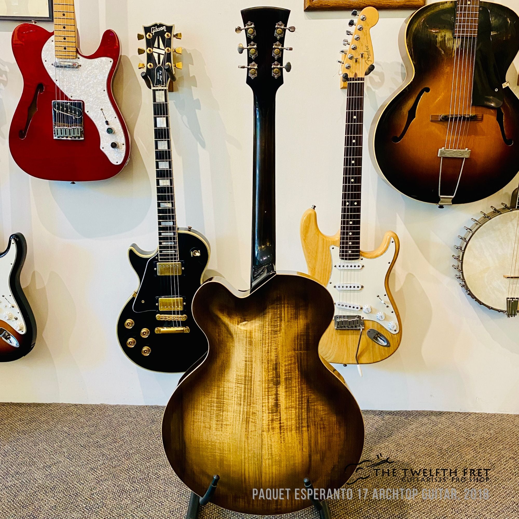 Paquet Esperanto 17 Archtop Guitar, 2018 - The Twelfth Fret
