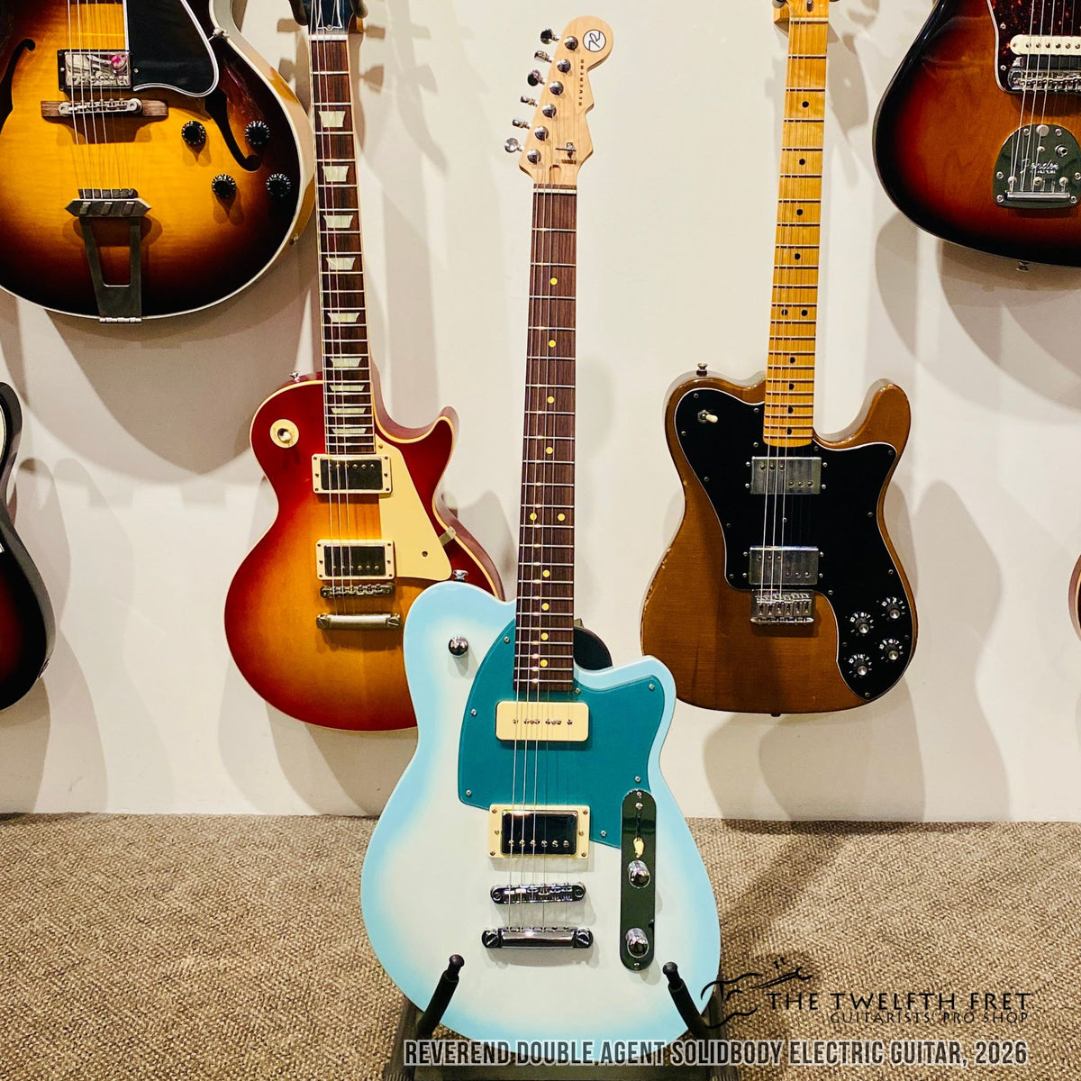 Reverend Double Agent Solidbody Electric Guitar, 2026 - The Twelfth Fret