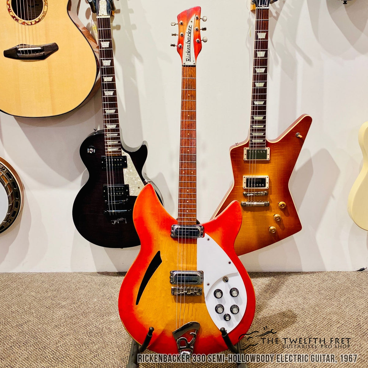 Rickenbacker 330 Semi Hollowbody Electric Guitar, 1967 - The Twelfth Fret