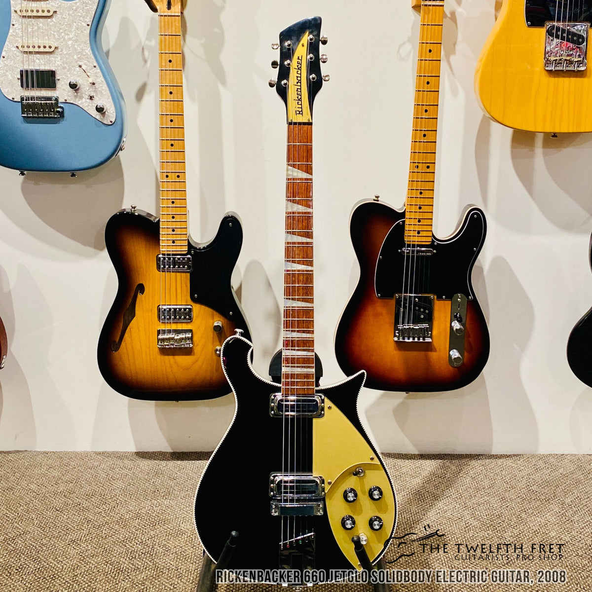 Rickenbacker 660 Jetglo Solidbody Electric Guitar, 2008 - The Twelfth Fret