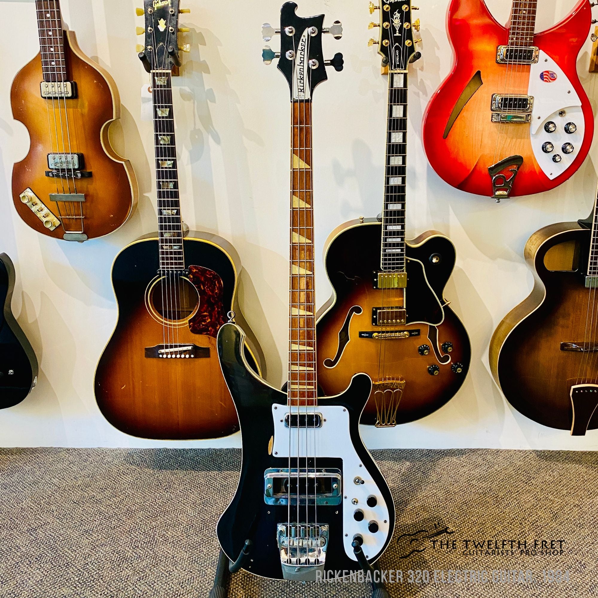 Rickenbacker 320 12弦 Rickenbacker 320-12 Jetglo 1988 – Chicago Music Exchange