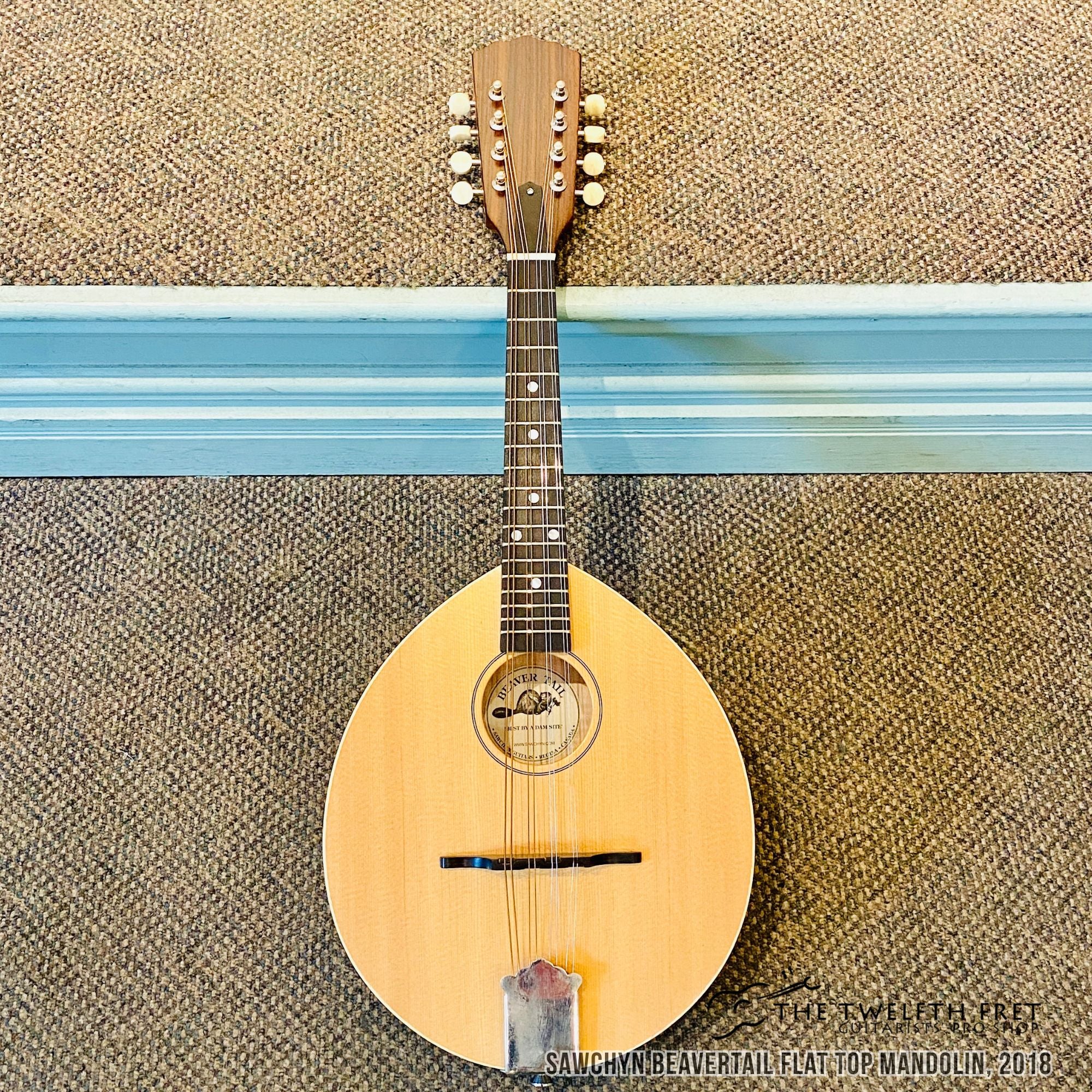 Sawchyn Beavertail Flat Top Mandolin, 2018 - The Twelfth Fret