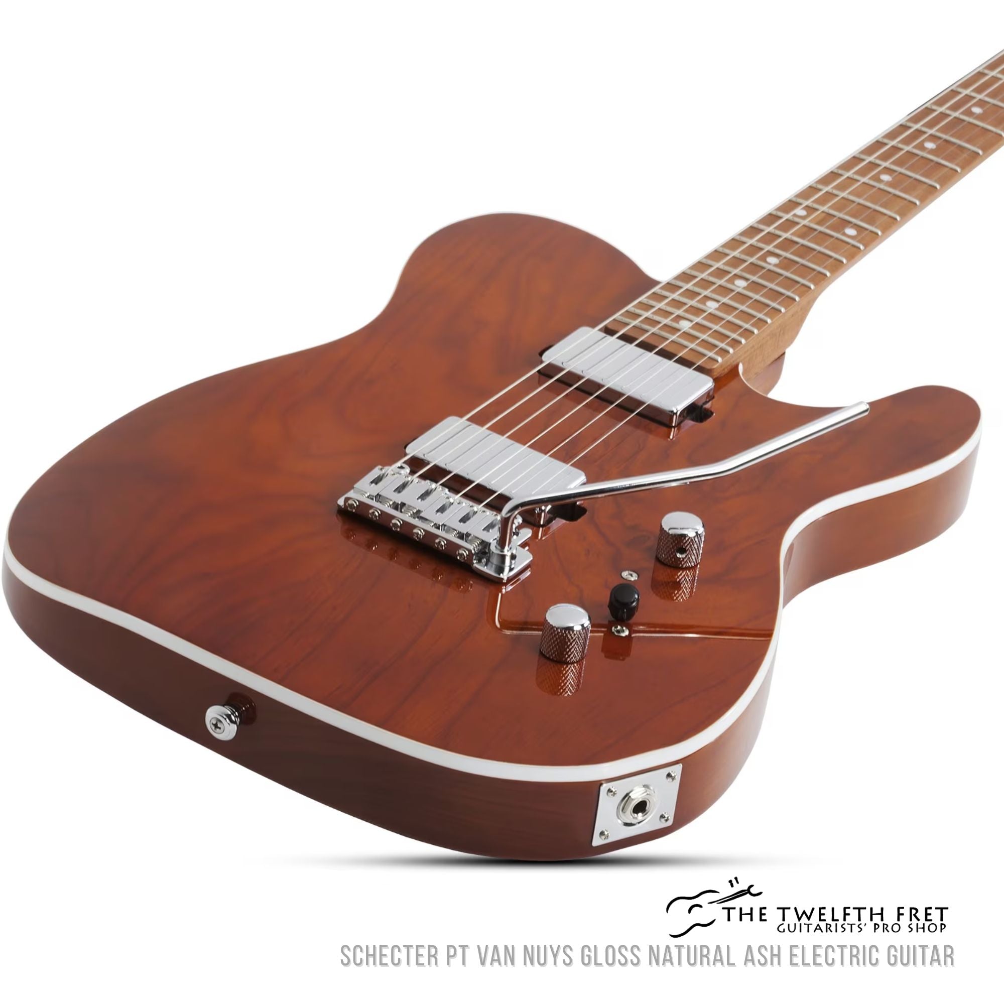Schecter PT Van Nuys Gloss Natural Ash Electric Guitar - The Twelfth Fret