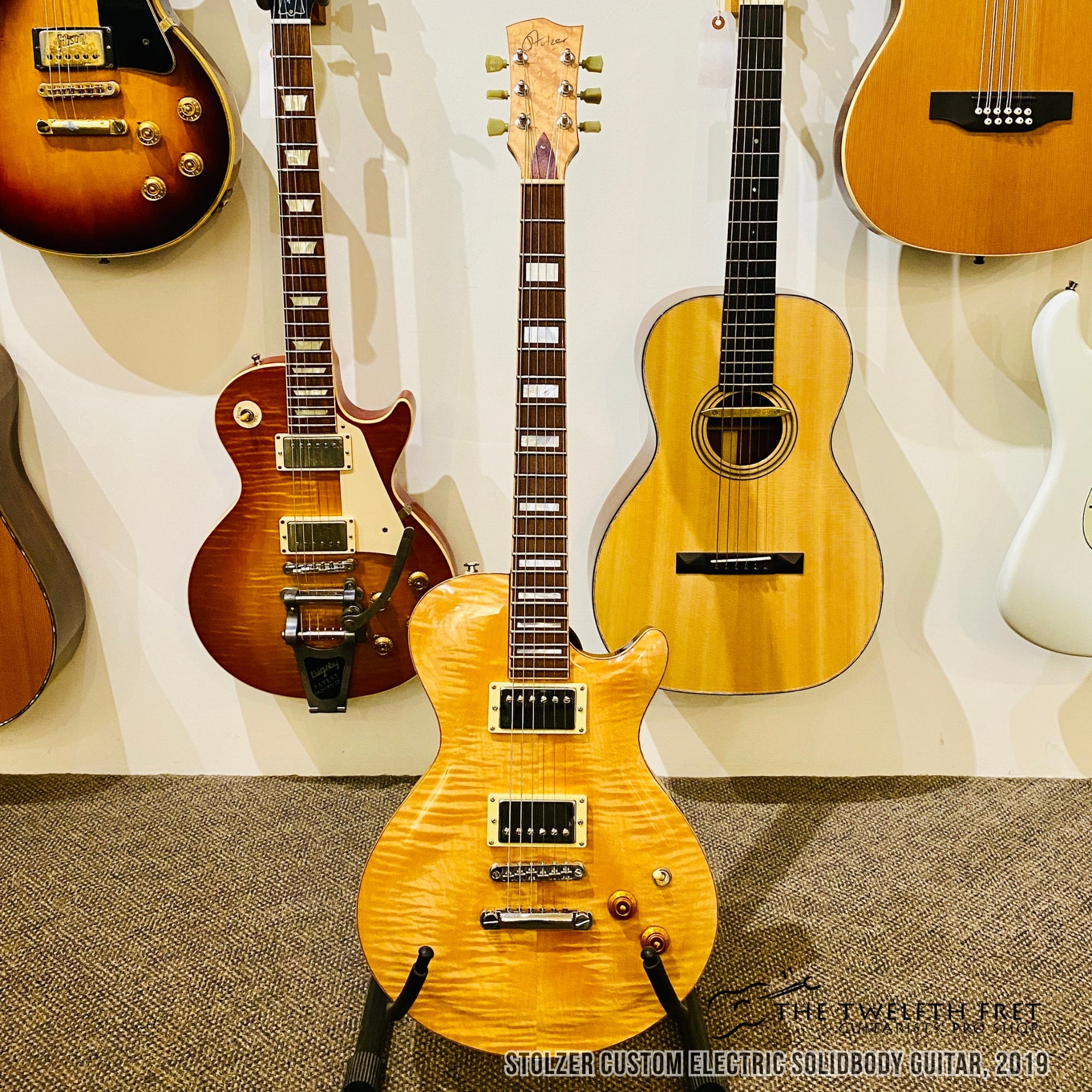 Stolzer Custom Electric Solidbody Guitar, 2019 - The Twelfth Fret