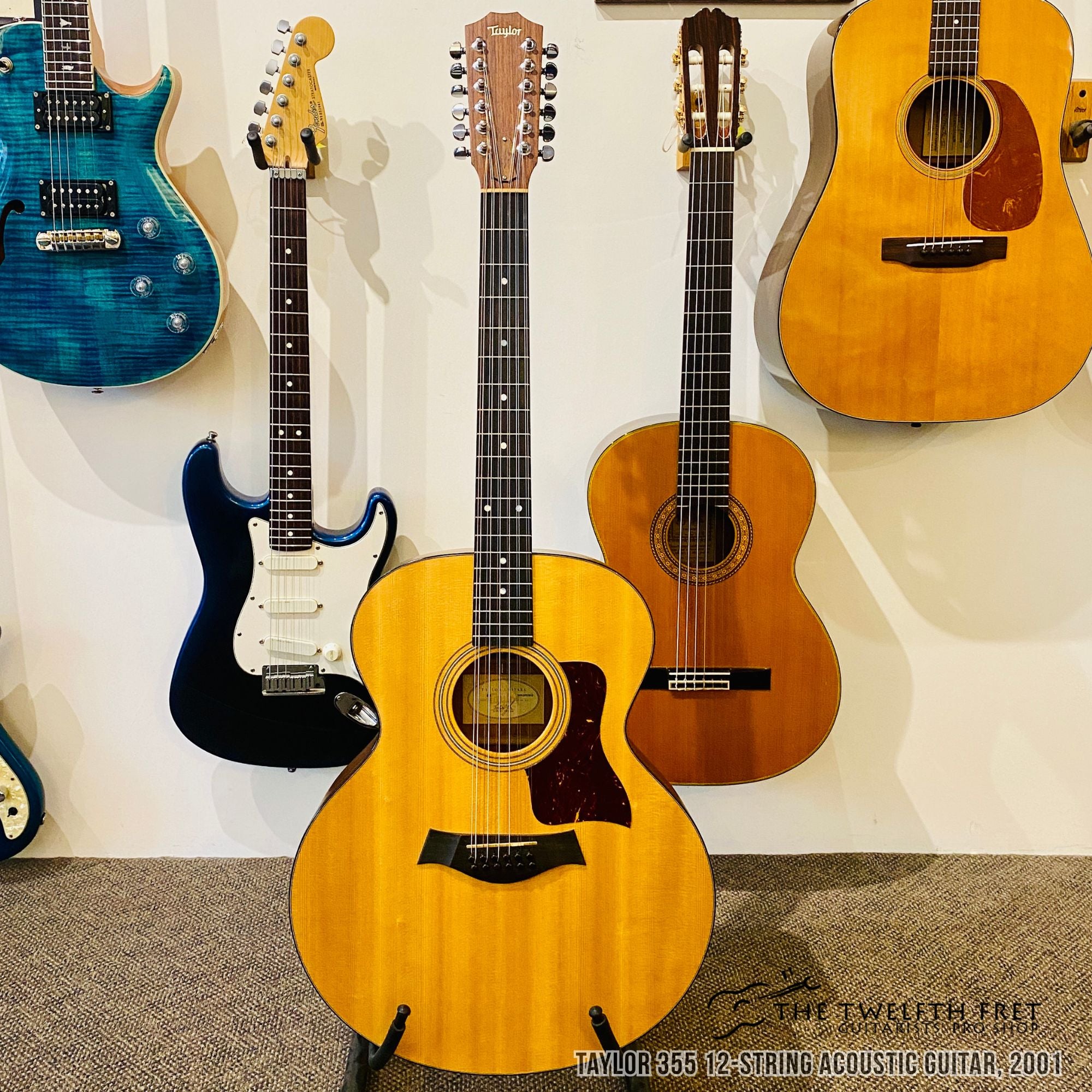 Taylor 355 12-String Acoustic Guitar, 2001 - The Twelfth Fret