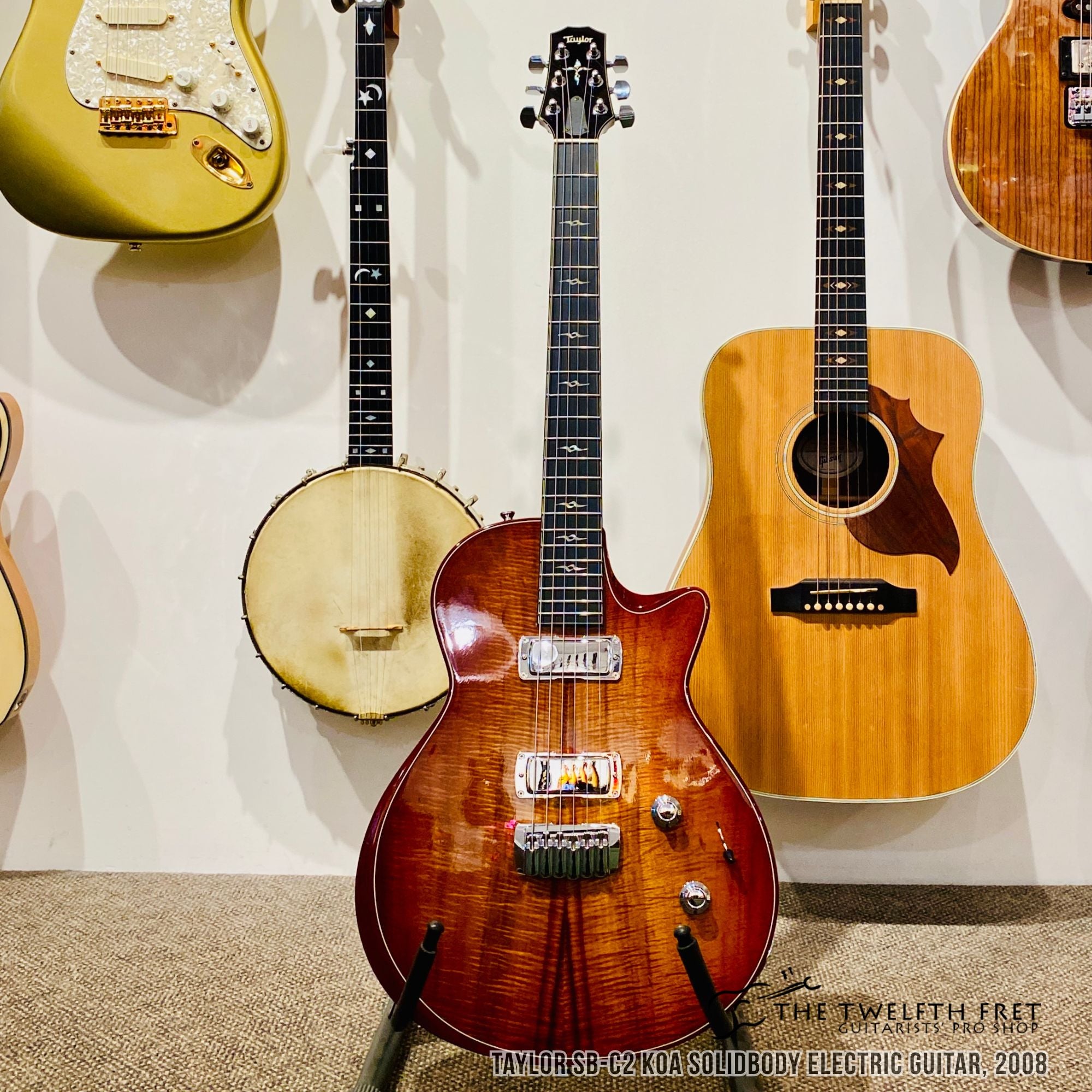 Taylor SB-C2 Koa Solidbody Electric Guitar, 2008 - The Twelfth Fret