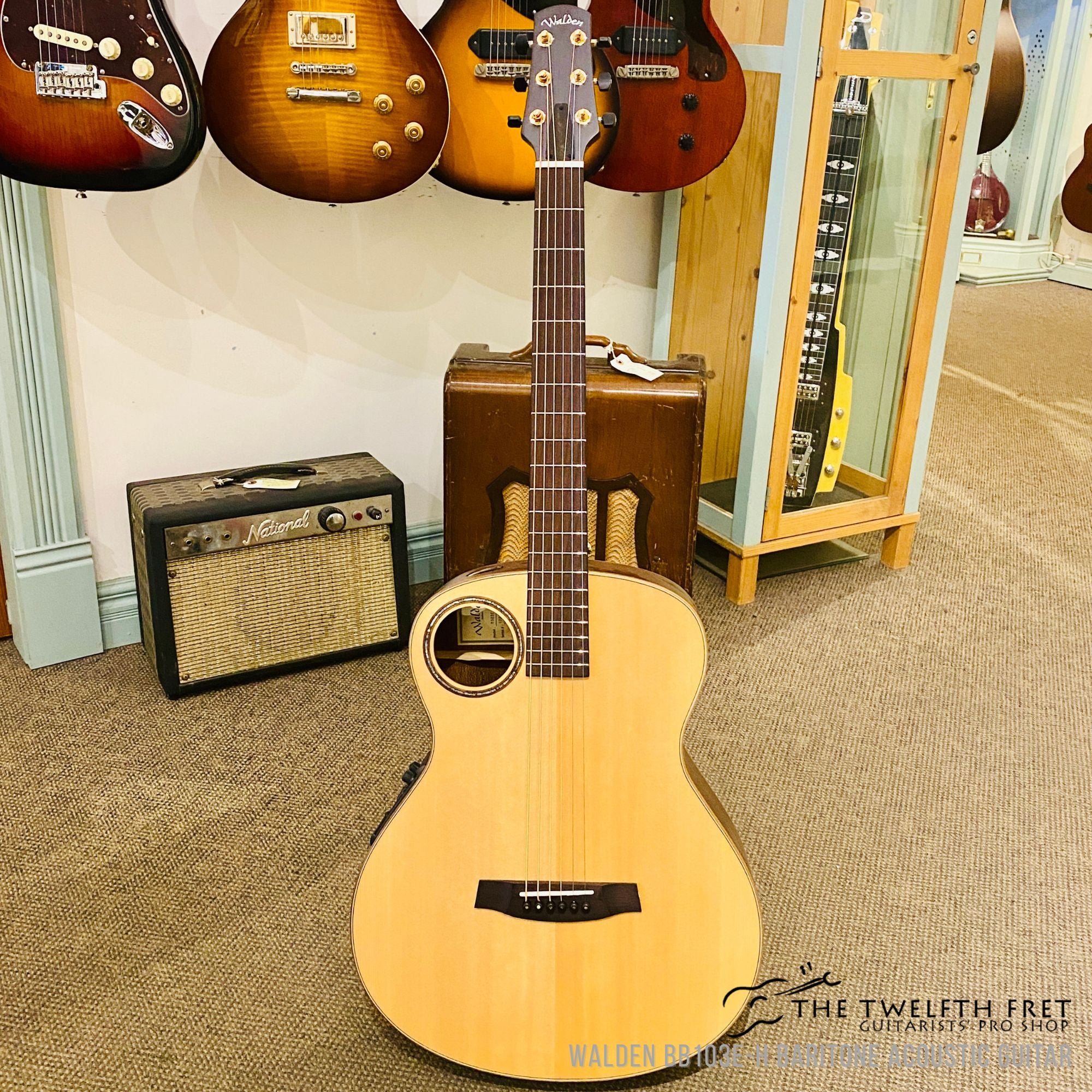 Walden BB103E-H Baritone Acoustic Guitar - The Twelfth Fret