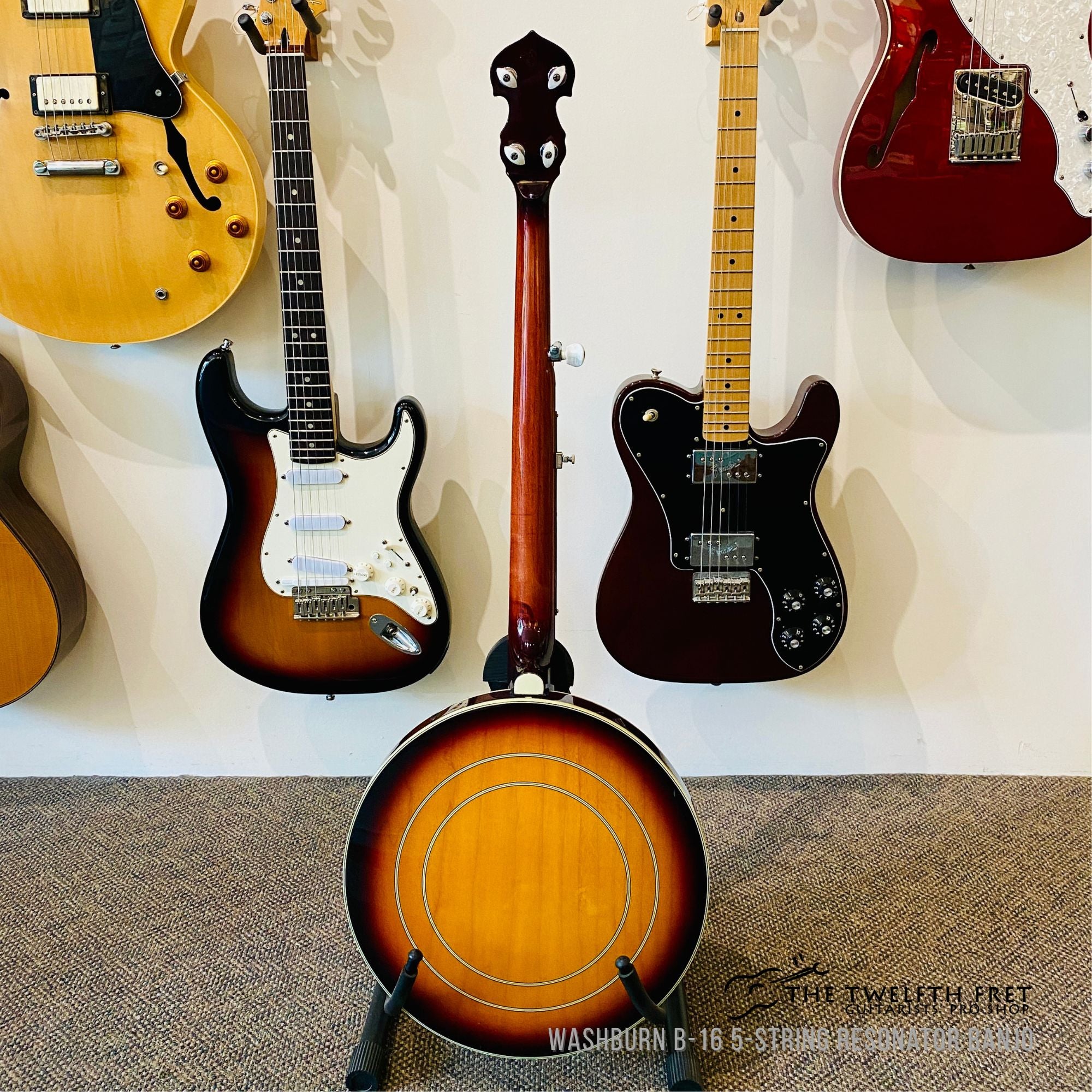 Washburn B-16 5-String Resonator Banjo - The Twelfth Fret