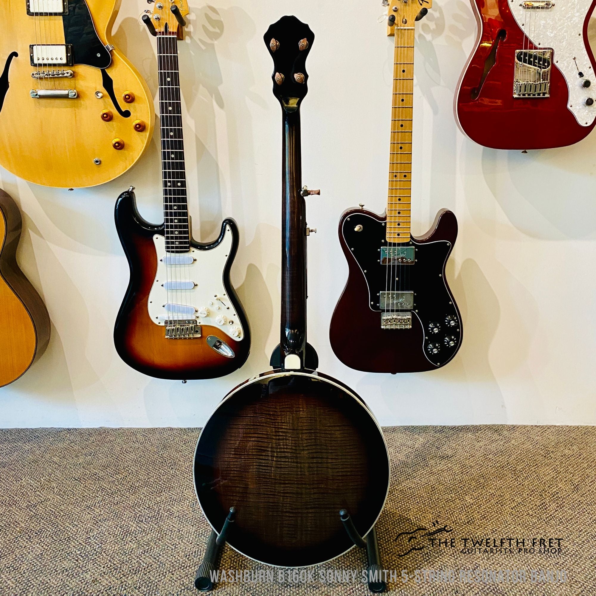 Washburn B160K Sonny Smith 5-String Resonator Banjo - The Twelfth Fret