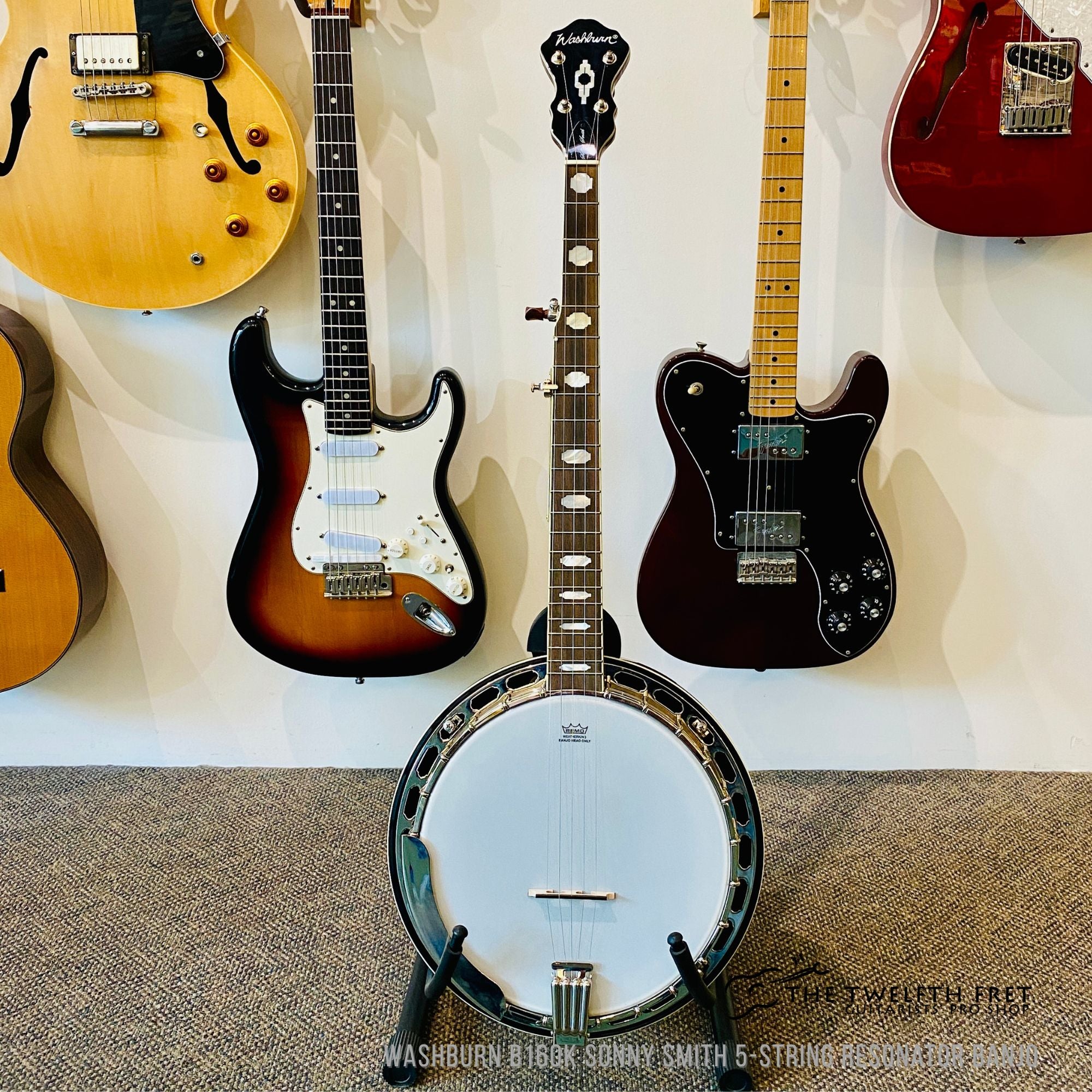 Washburn B160K Sonny Smith 5-String Resonator Banjo - The Twelfth Fret