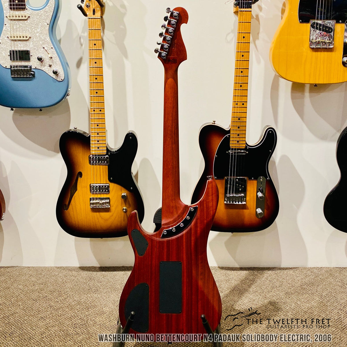 Washburn Nuno Bettencourt N4 Padauk Solidbody Electric, 2006 - The Twelfth Fret