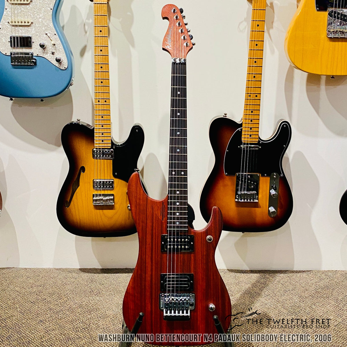 Washburn Nuno Bettencourt N4 Padauk Solidbody Electric, 2006 - The Twelfth Fret