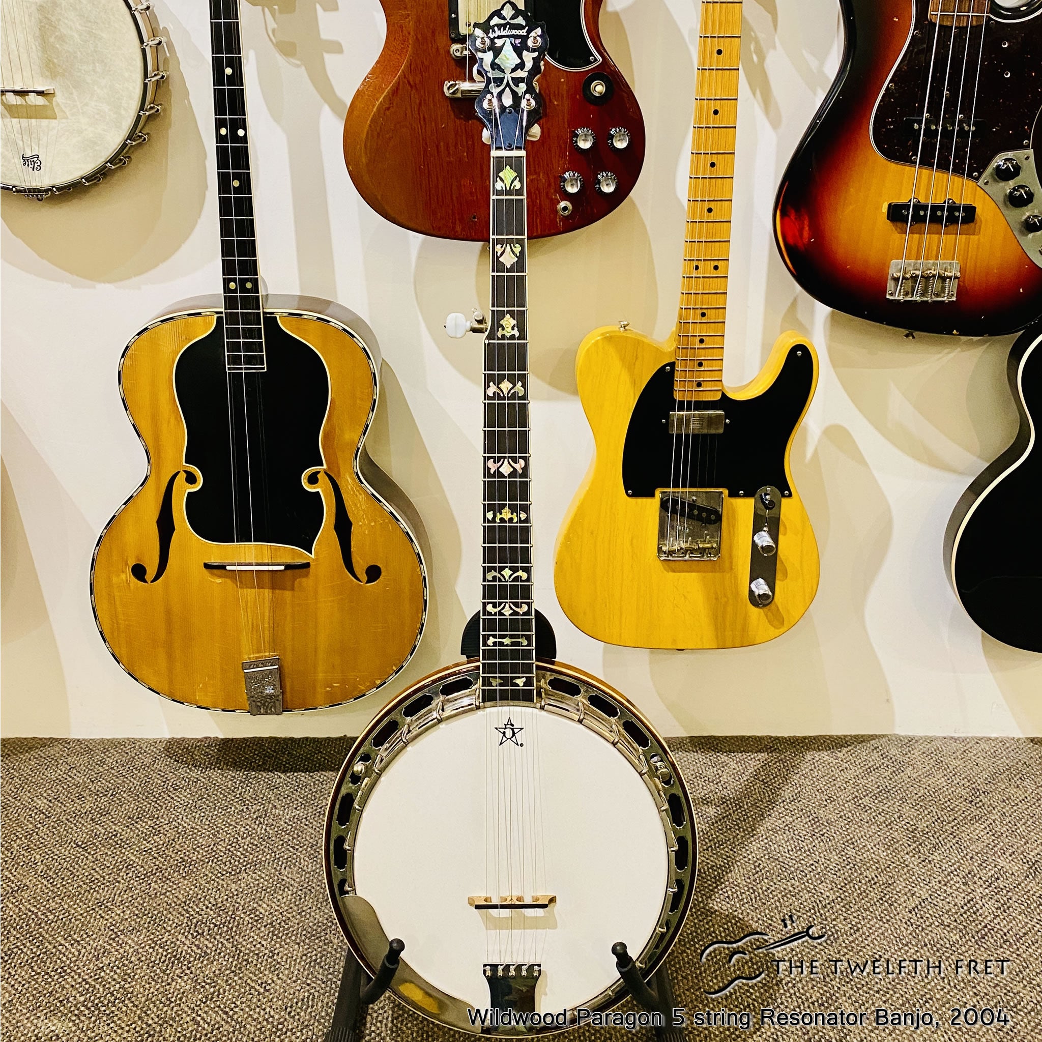 Wildwood Paragon 5 string Resonator Banjo, 2004 - The Twelfth Fret
