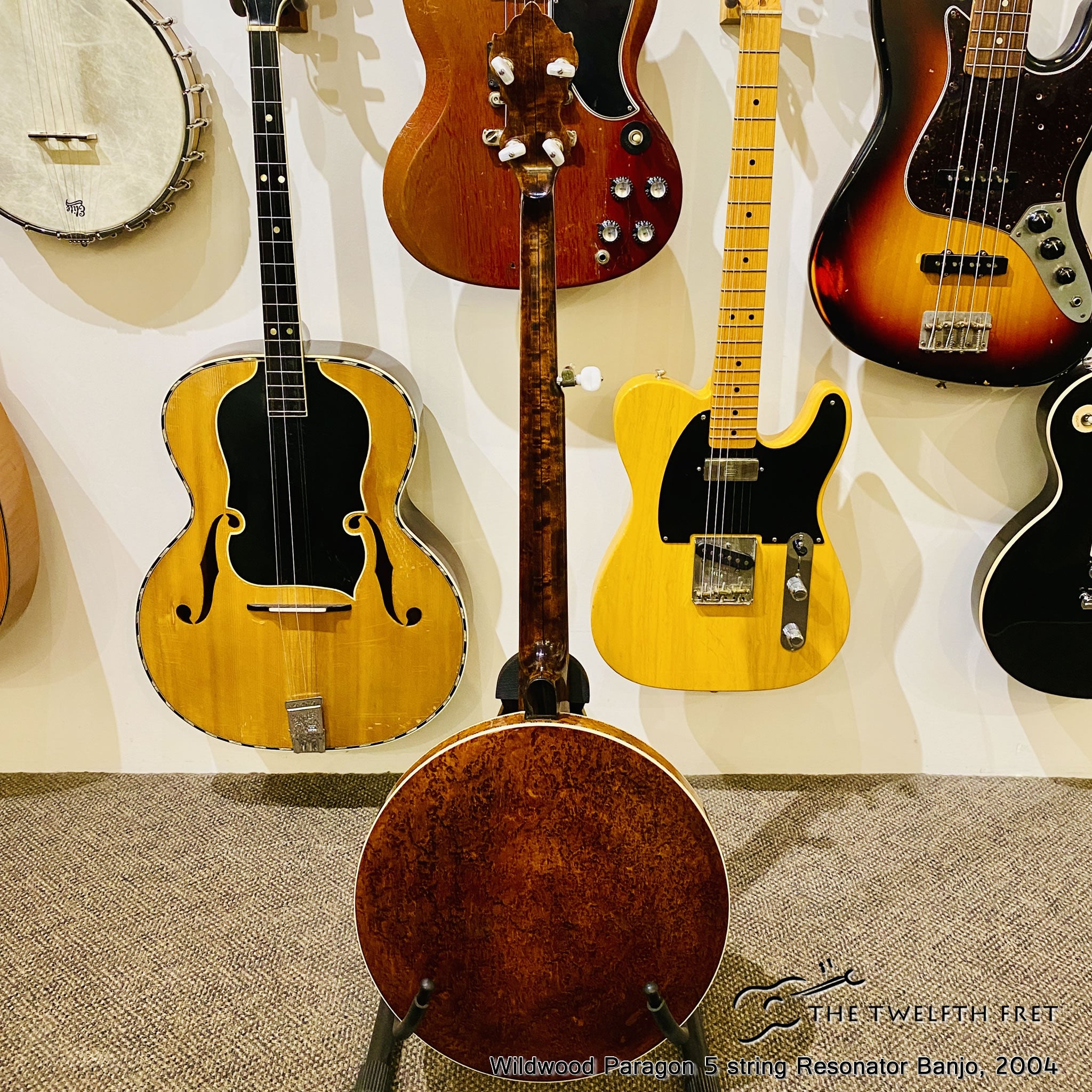 Wildwood Paragon 5 string Resonator Banjo, 2004 - The Twelfth Fret
