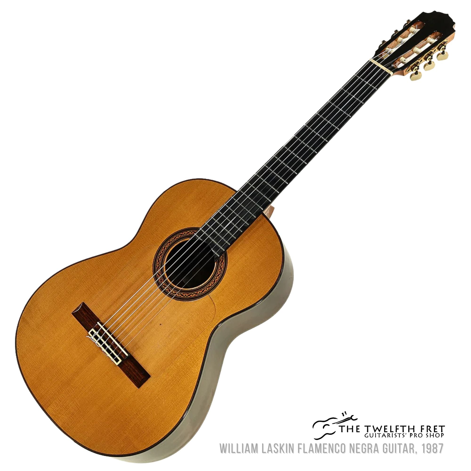 William Laskin Flamenco Negra Guitar, 1987 - The Twelfth Fret