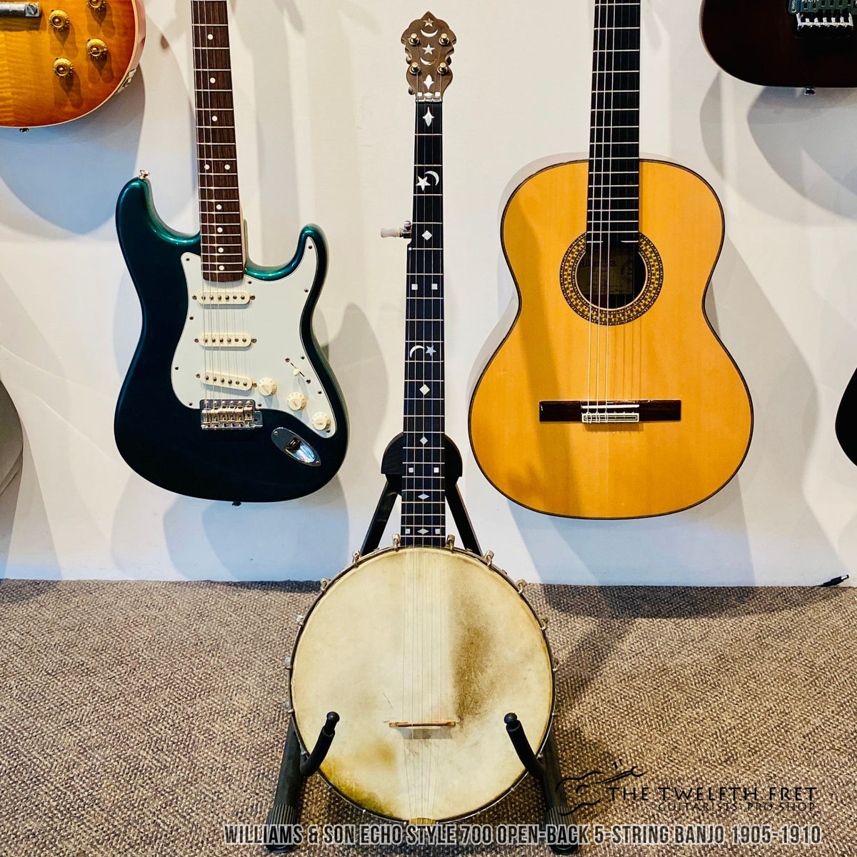 Williams & Son Echo Style 700 Open-Back 5-String Banjo 1905-1910 - The Twelfth Fret