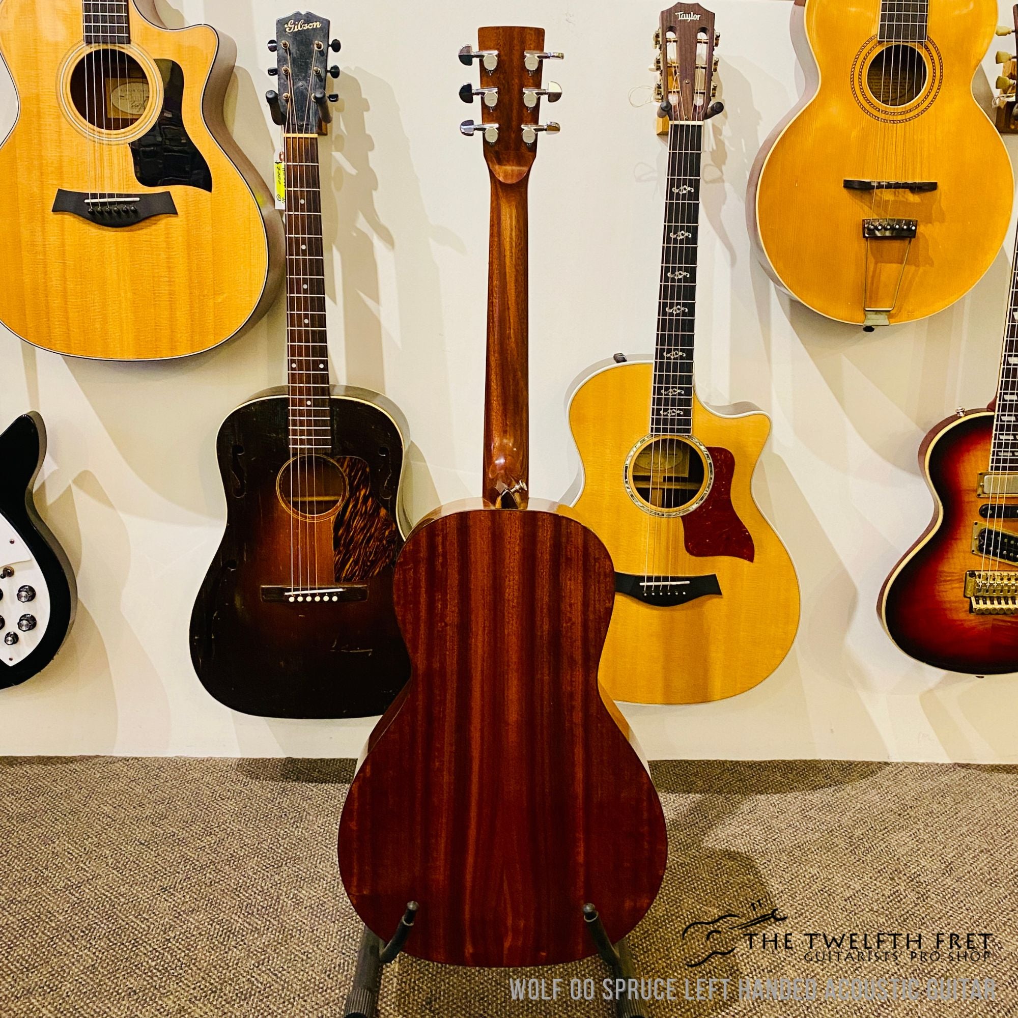 Wolf 00 Spruce Left handed Acoustic Guitar - The Twelfth Fret