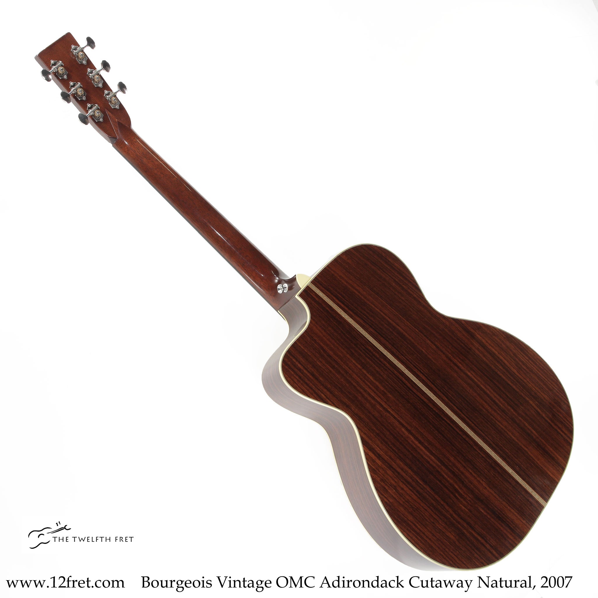 Bourgeois Vintage OMC Adirondack Cutaway Natural, 2007 - The Twelfth Fret