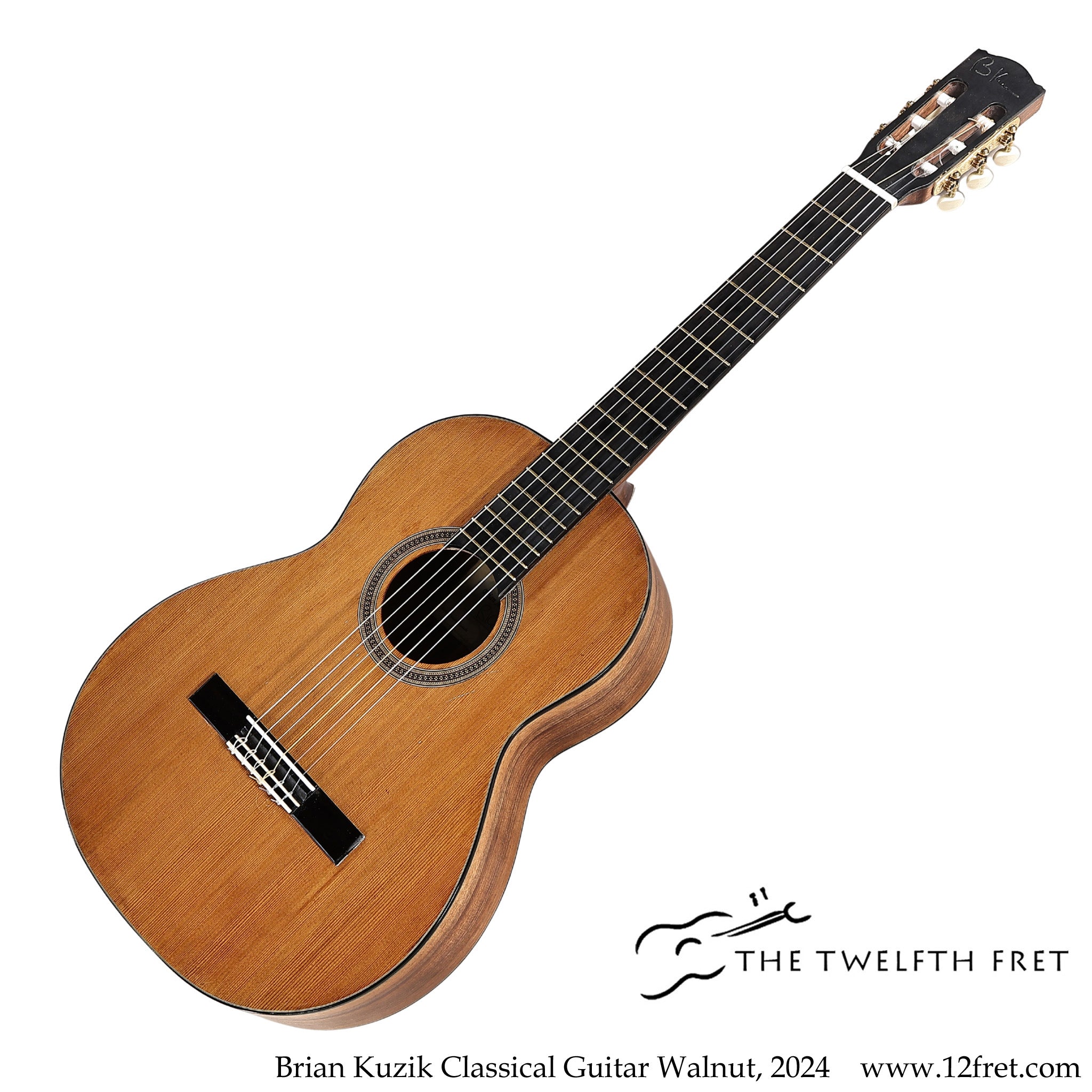 Brian Kuzik Classical Guitar Walnut, 2024 - The Twelfth Fret