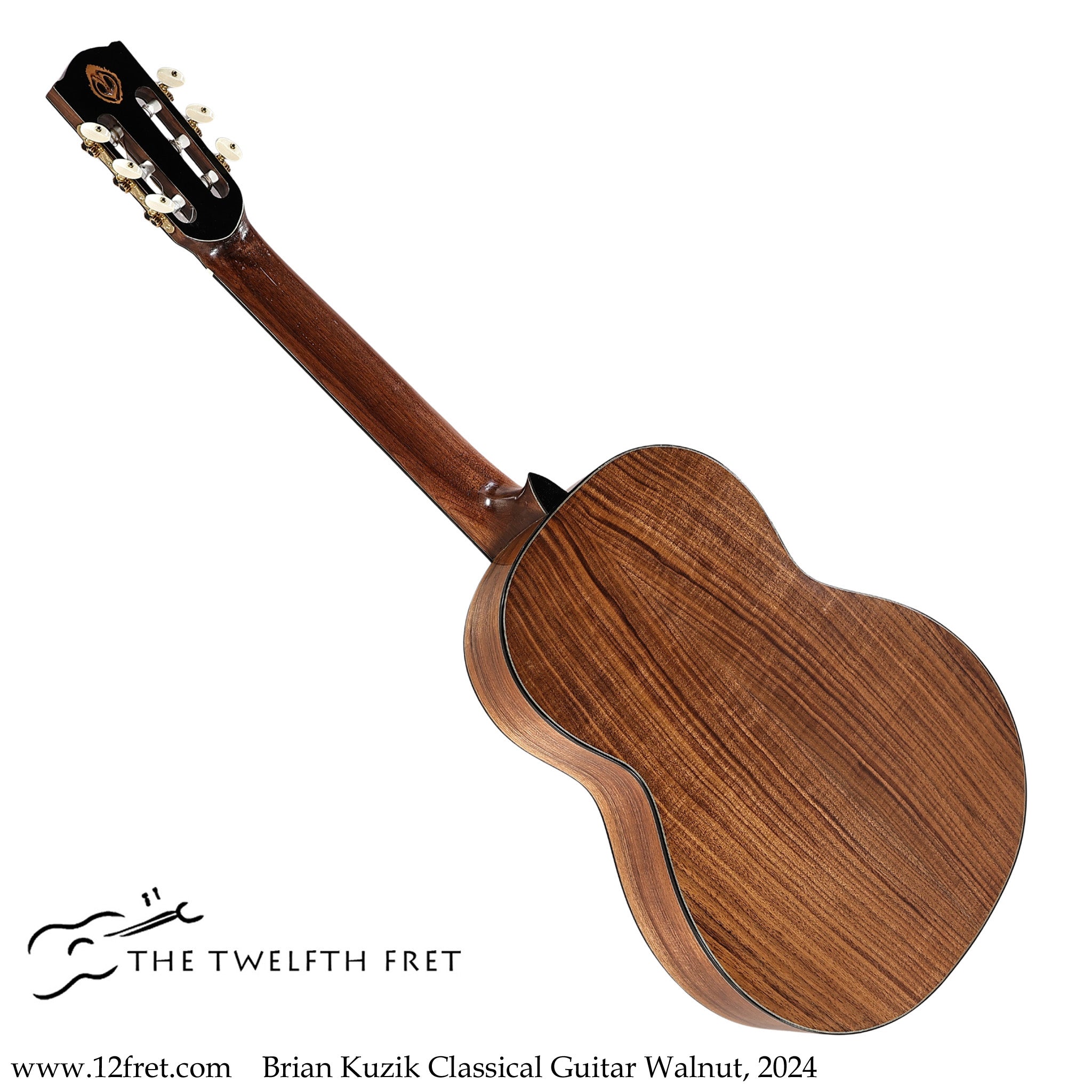 Brian Kuzik Classical Guitar Walnut, 2024 - The Twelfth Fret