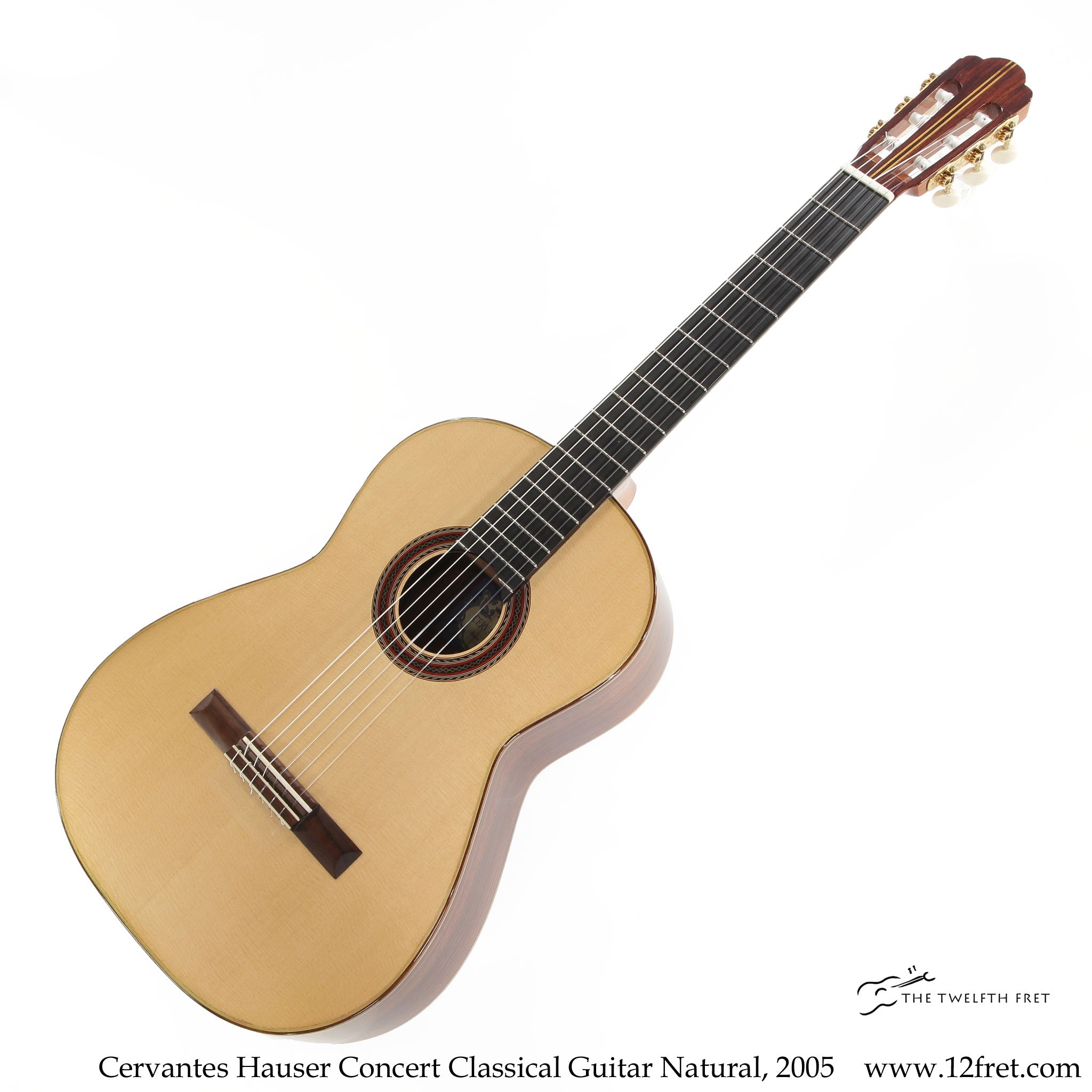 Cervantes Hauser Concert Classical Guitar Natural, 2005 - The Twelfth Fret