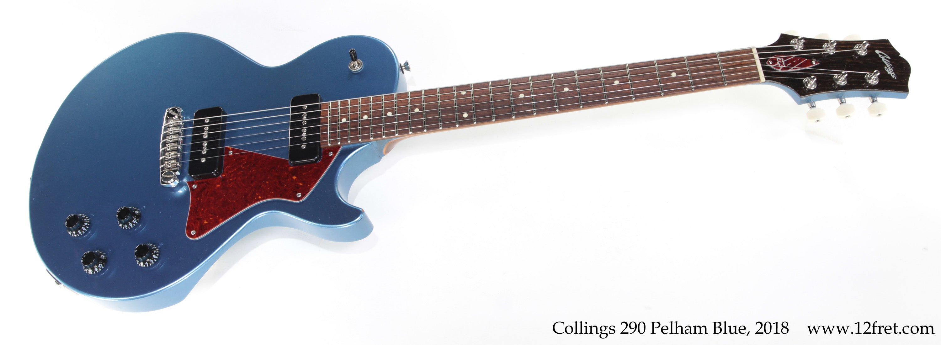 Collings 290 Solidbody Pelham Blue, 2018 - The Twelfth Fret