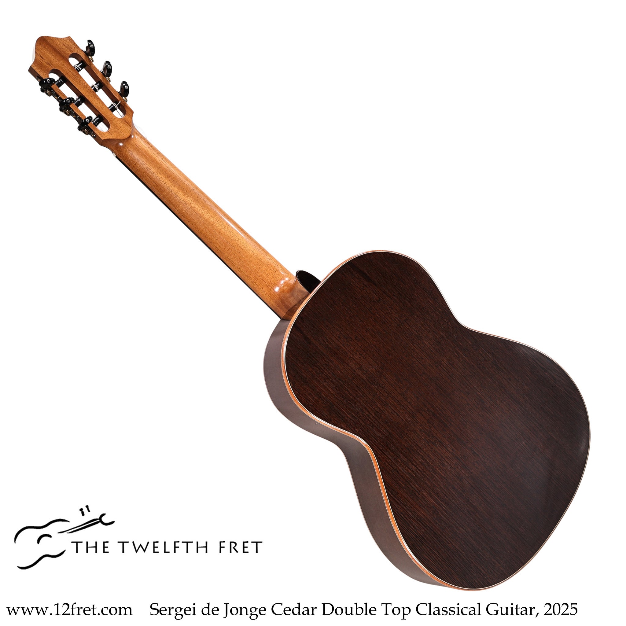 Sergei de Jonge Cedar Double Top Classical Guitar, 2025 - The Twelfth Fret