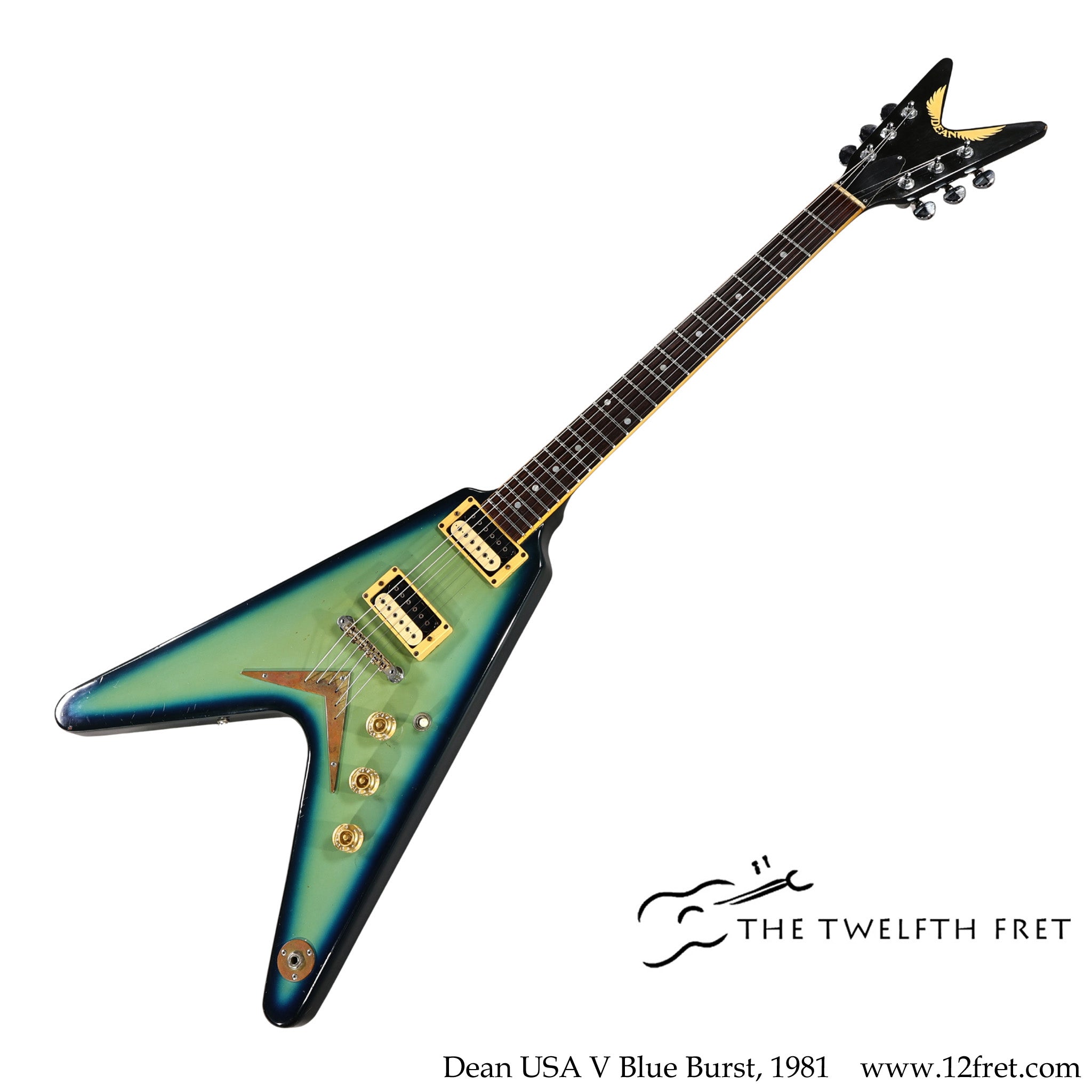 Dean USA V Blue Burst, 1981 - The Twelfth Fret