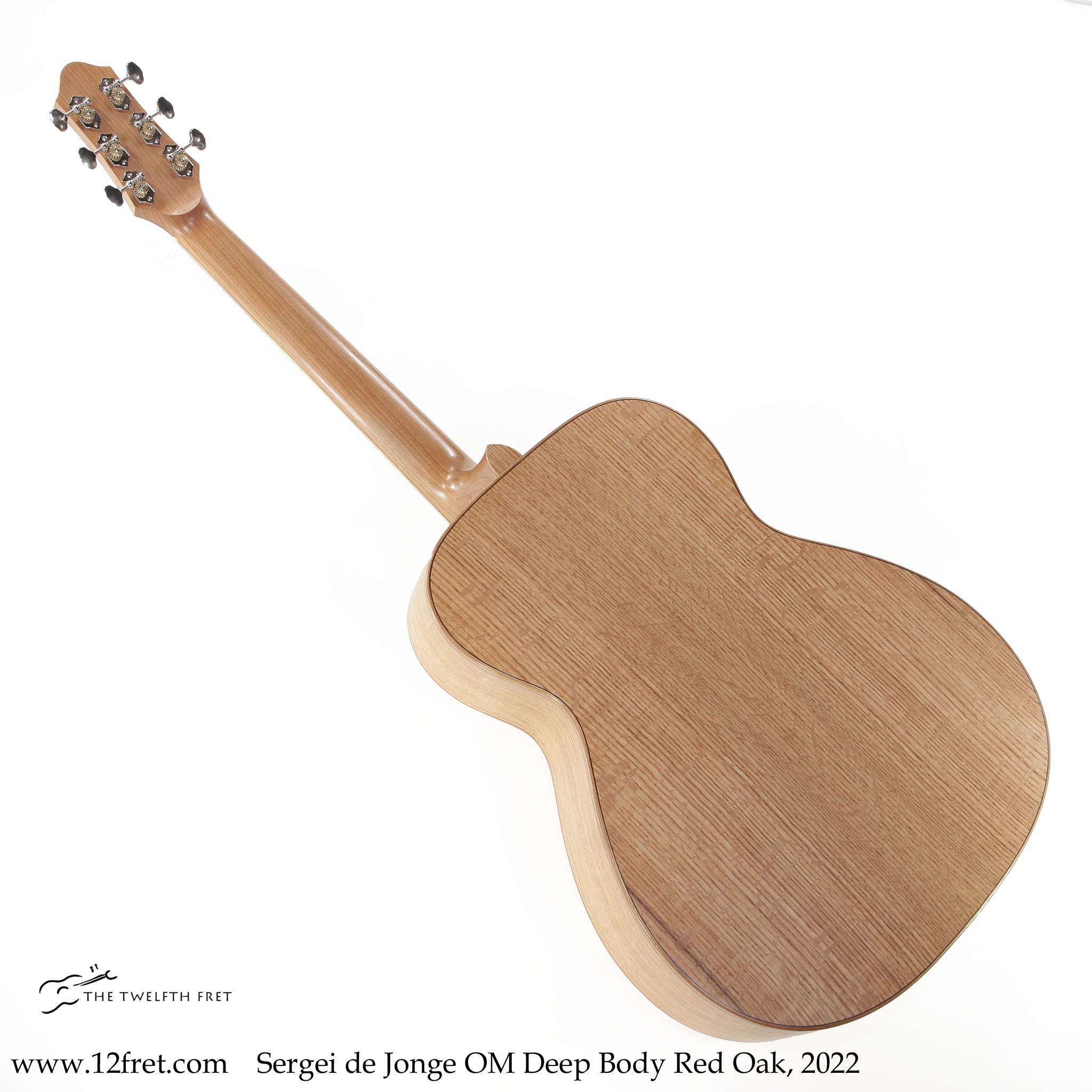 Sergei de Jonge OM Deep Body Red Oak, 2022 - The Twelfth Fret
