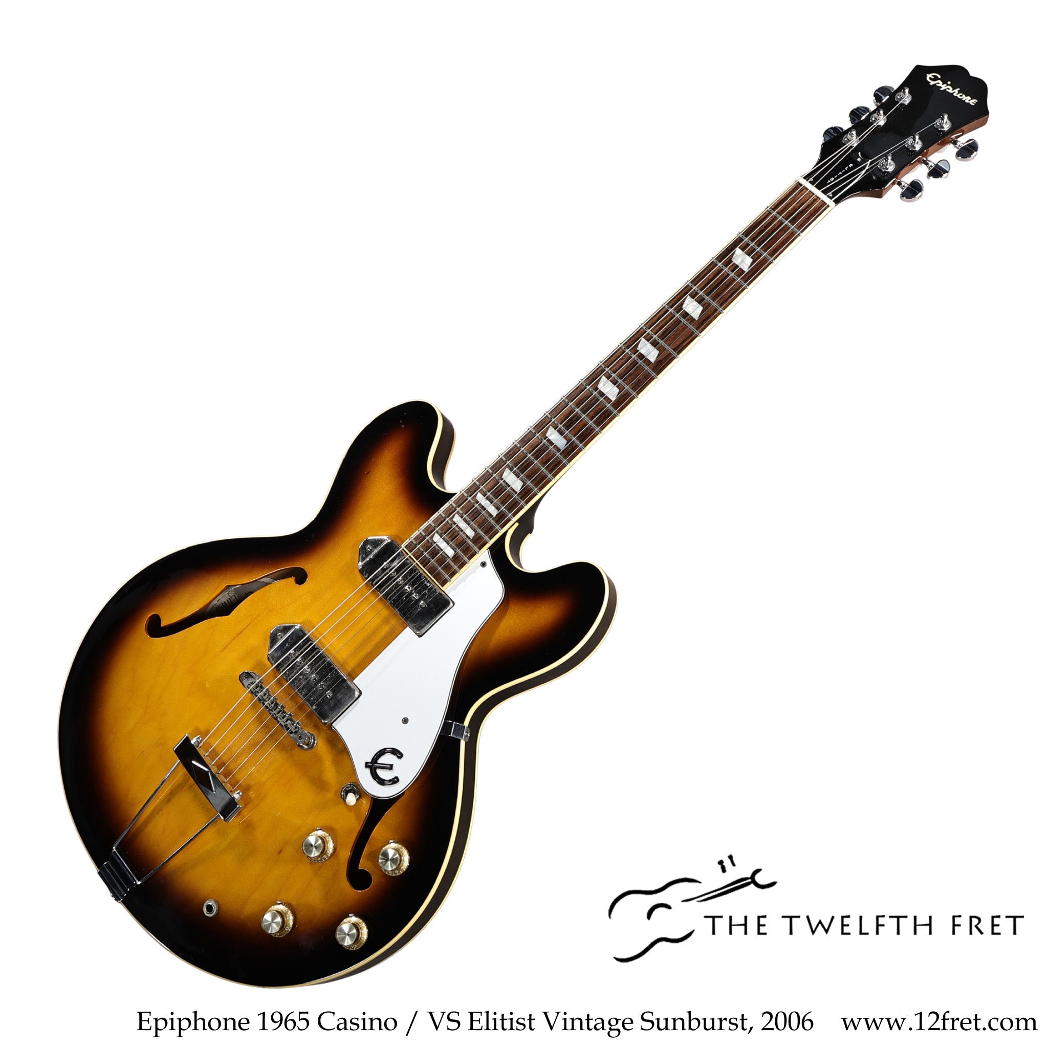 Epiphone 1965 Casino / VS Elitist Vintage Sunburst, 2006 - The Twelfth Fret