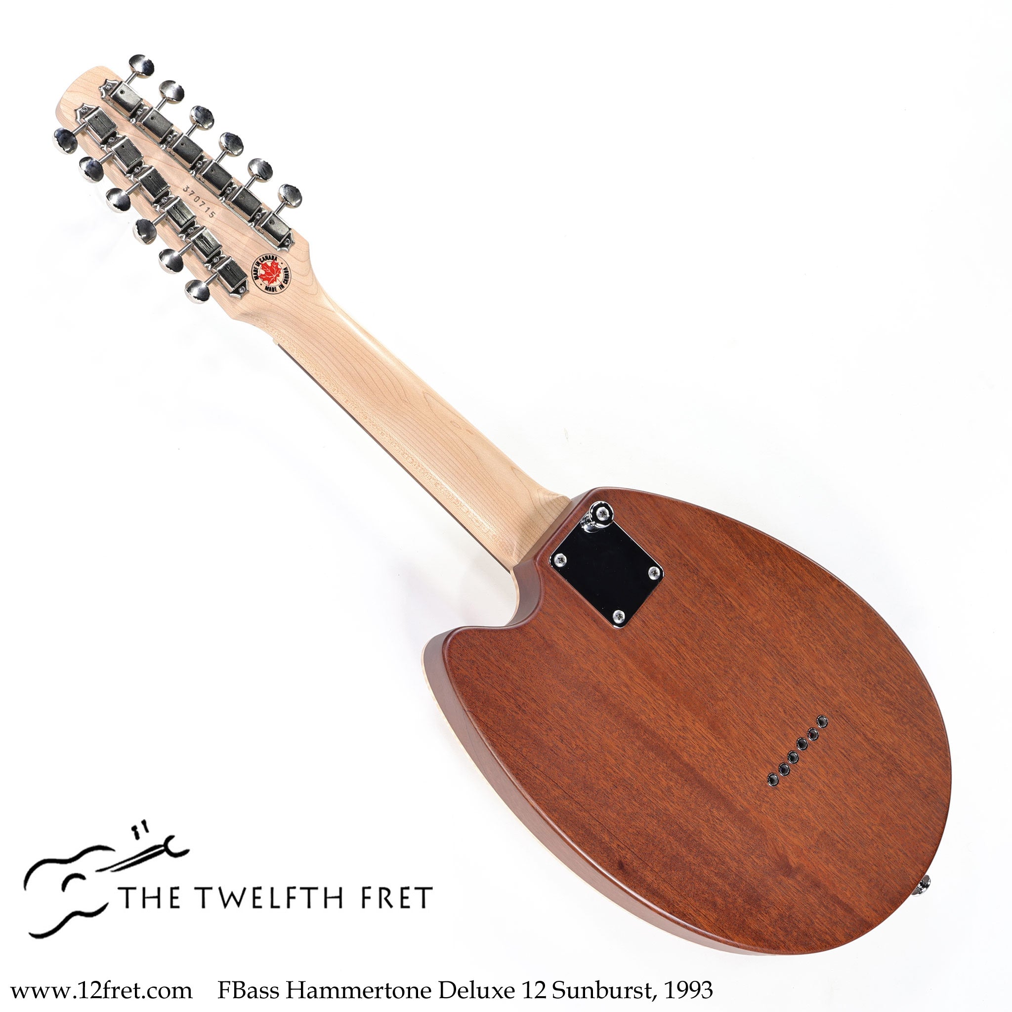 FBass Hammertone Deluxe 12 Sunburst, 1993 - The Twelfth Fret