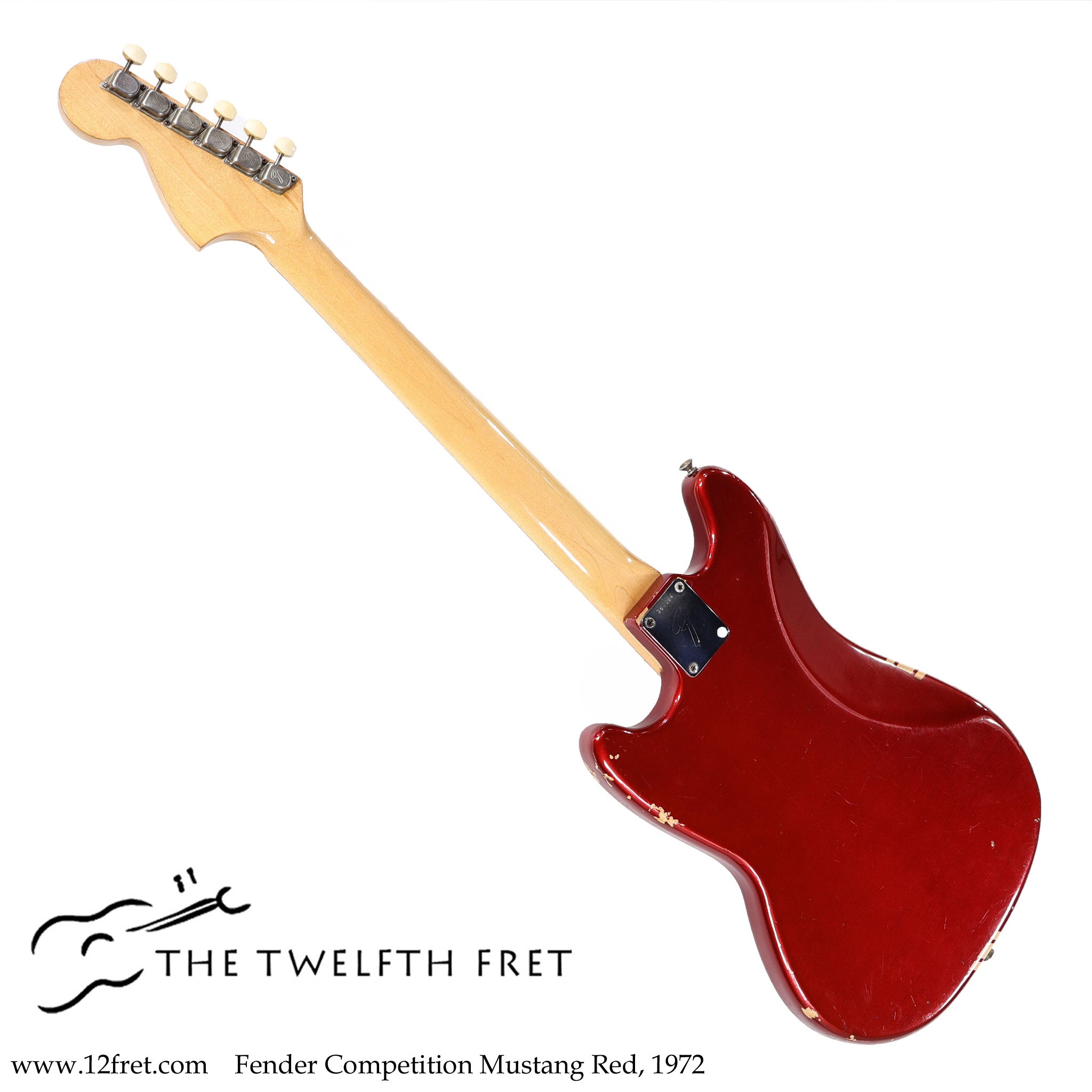 Fender Competition Mustang Red, 1972 - The Twelfth Fret