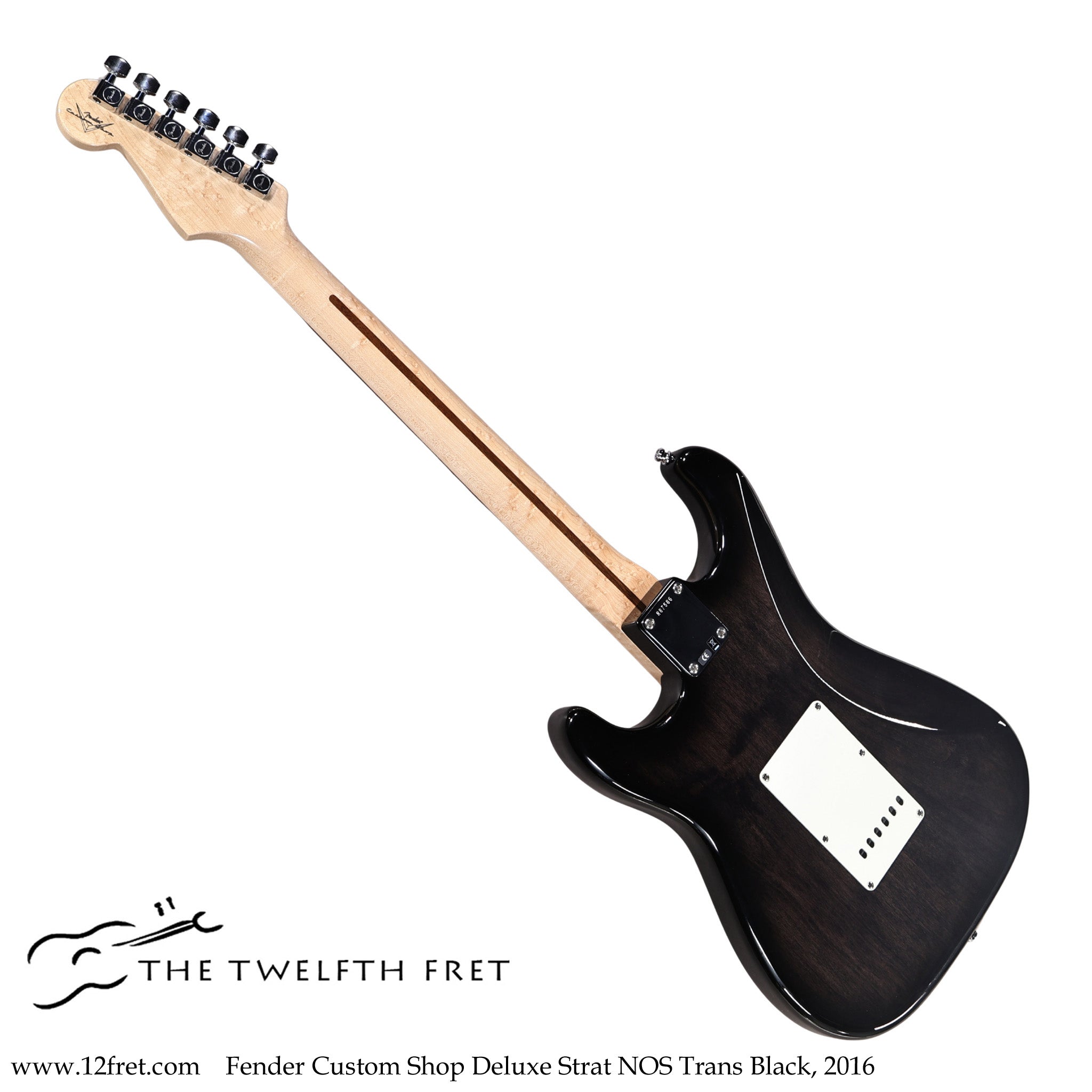 Fender Custom Shop Deluxe Strat NOS Trans Black, 2016 - The Twelfth Fret