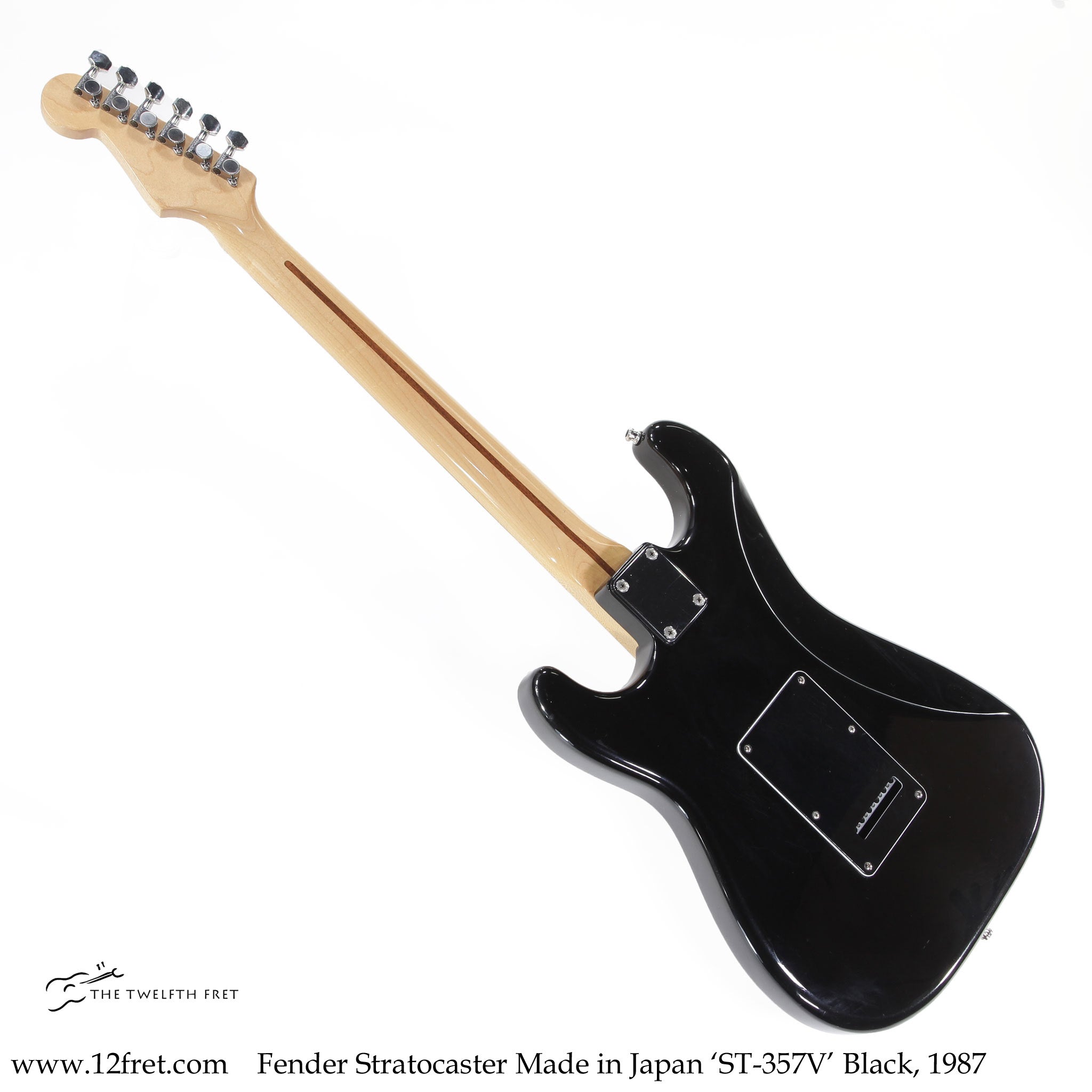 Fender Stratocaster Made in Japan 'ST-357V' Black, 1987 - The Twelfth Fret