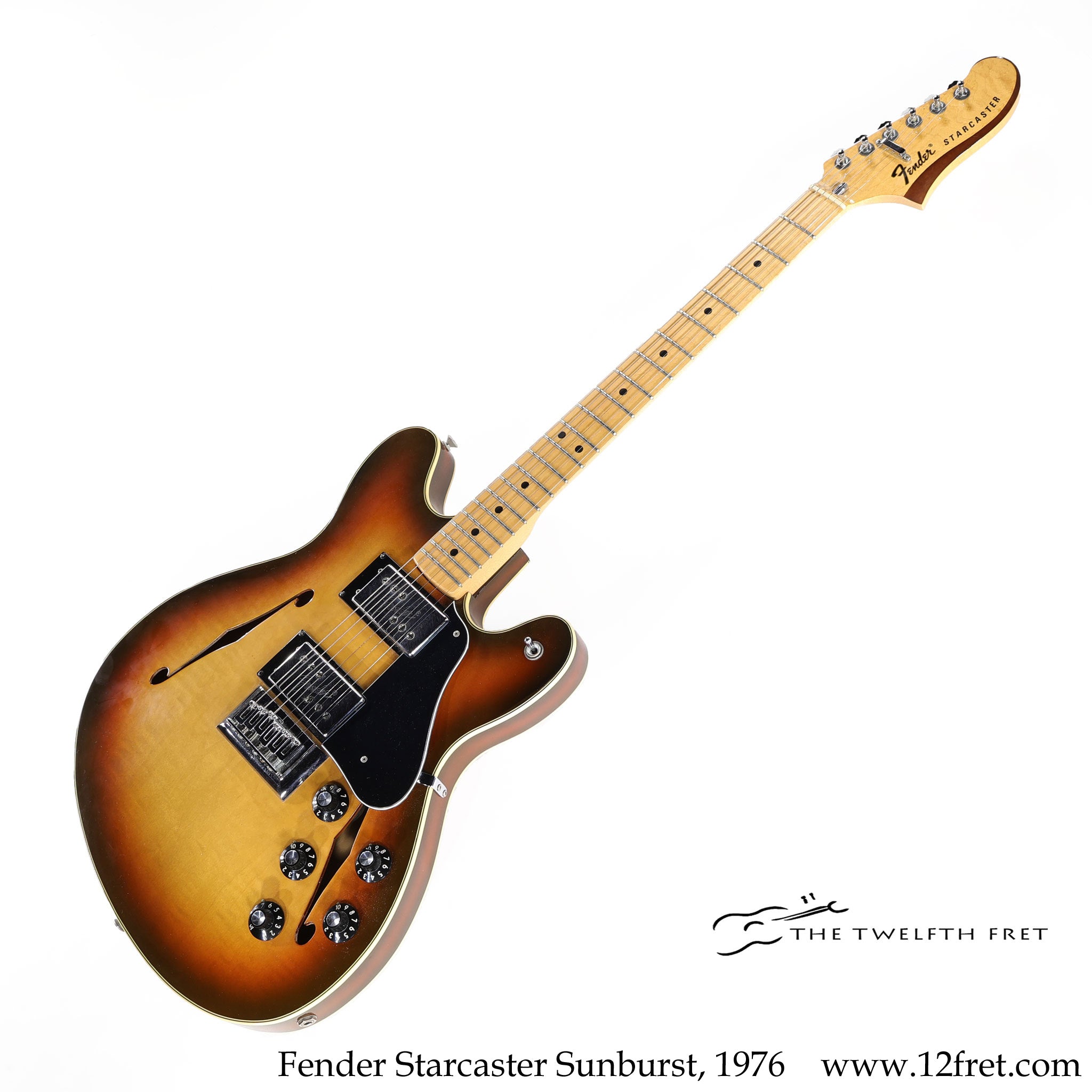 サンバースト スターキャスター Fender Starcaster Sunburst, 1976 [USED] - The Twelfth Fret
