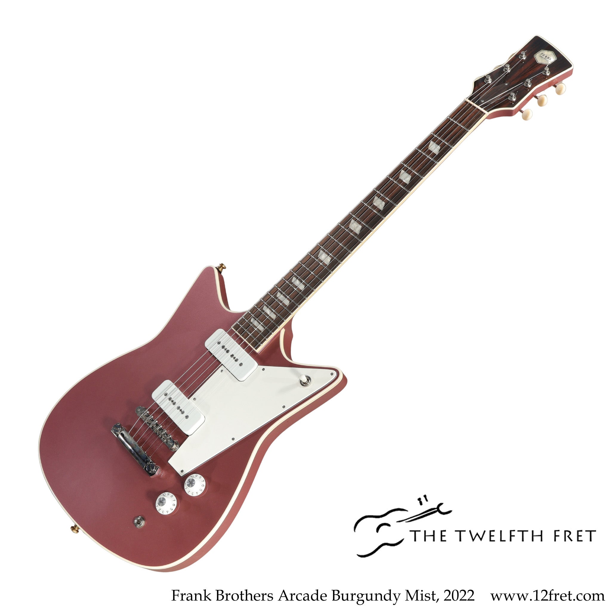 Frank Brothers Arcade Burgundy Mist, 2022 - The Twelfth Fret