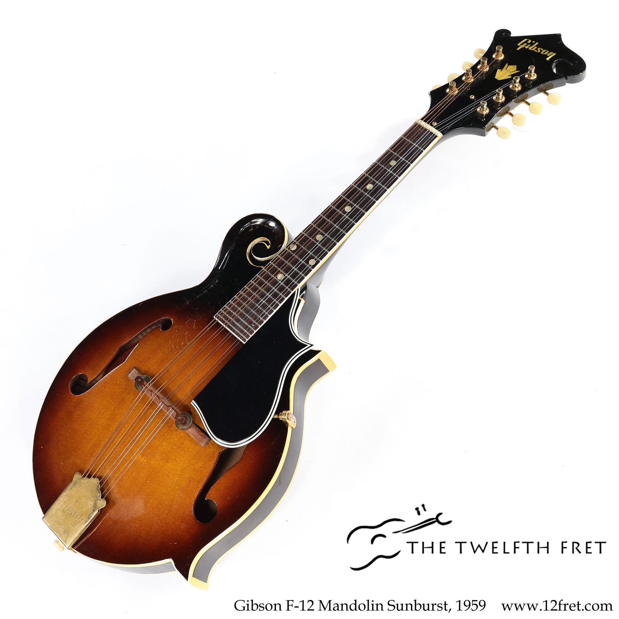 Gibson F-12 Mandolin Sunburst, 1959 - The Twelfth Fret